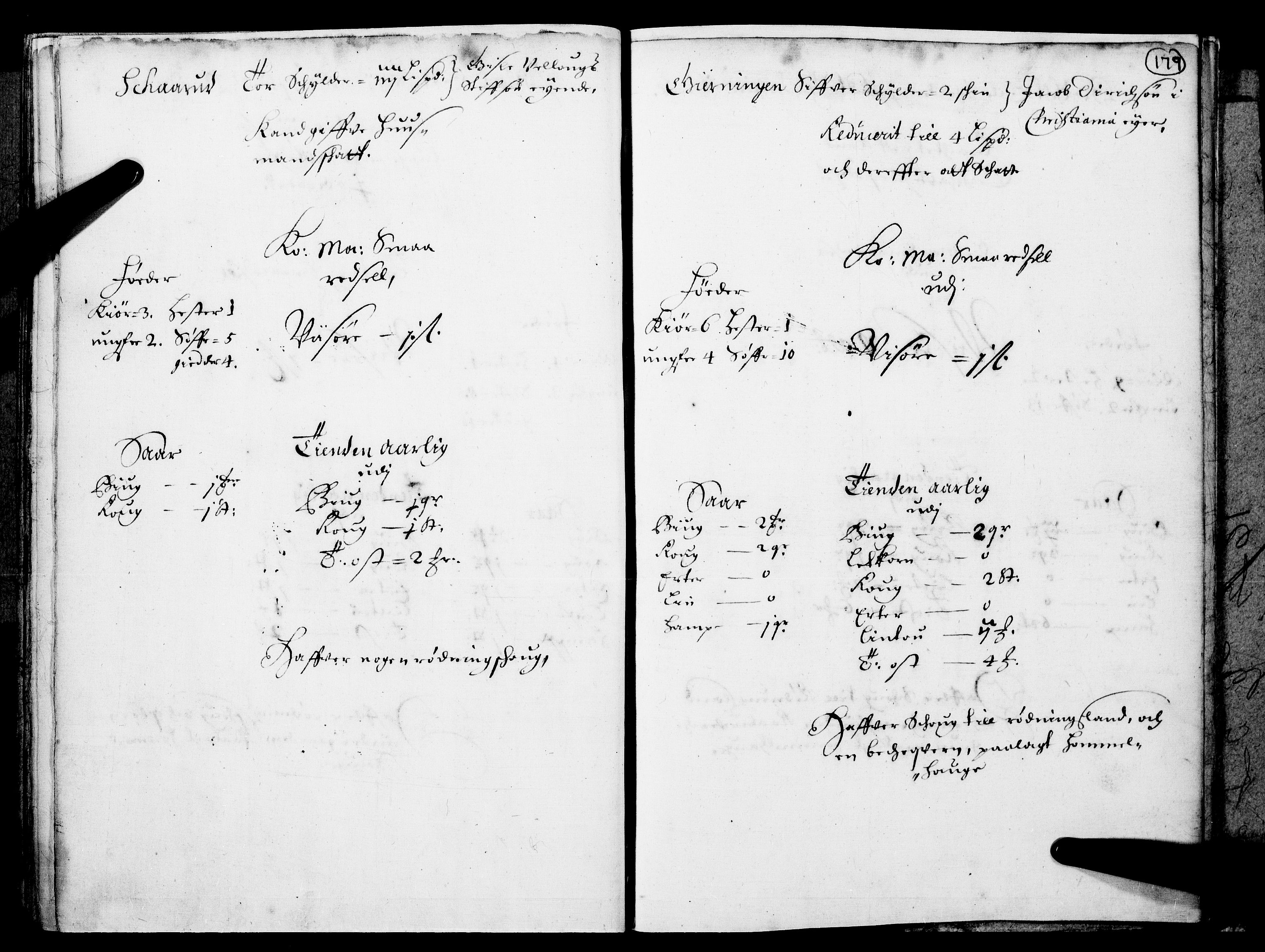 Rentekammeret inntil 1814, Realistisk ordnet avdeling, AV/RA-EA-4070/N/Nb/Nba/L0016: Hadeland og Valdres fogderi, 1. del, 1667, p. 178b-179a