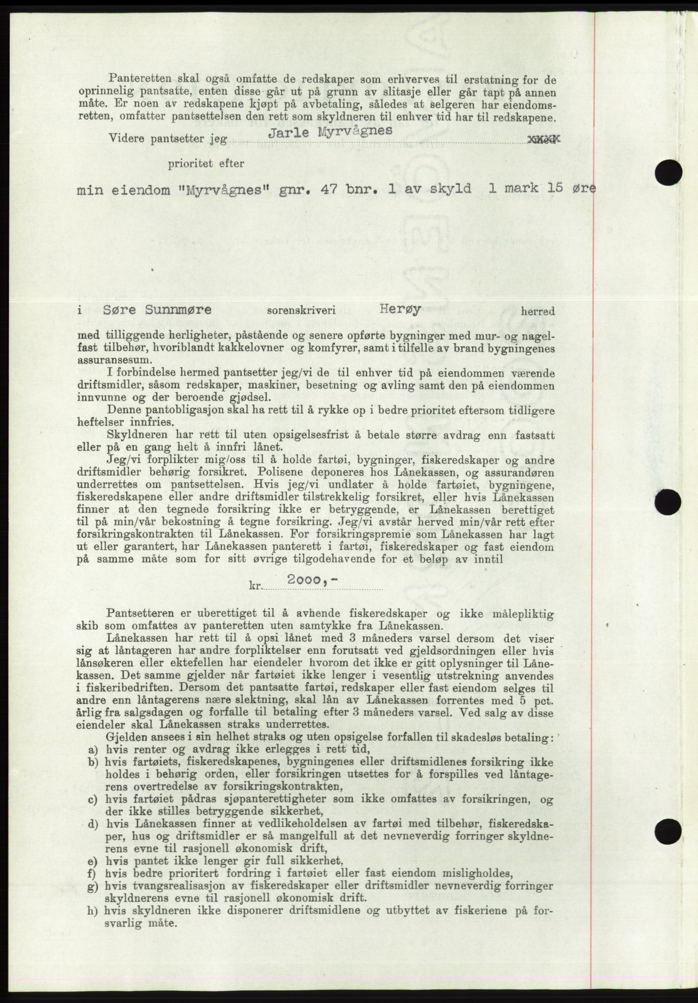 Søre Sunnmøre sorenskriveri, AV/SAT-A-4122/1/2/2C/L0066: Mortgage book no. 60, 1938-1938, Diary no: : 1117/1938