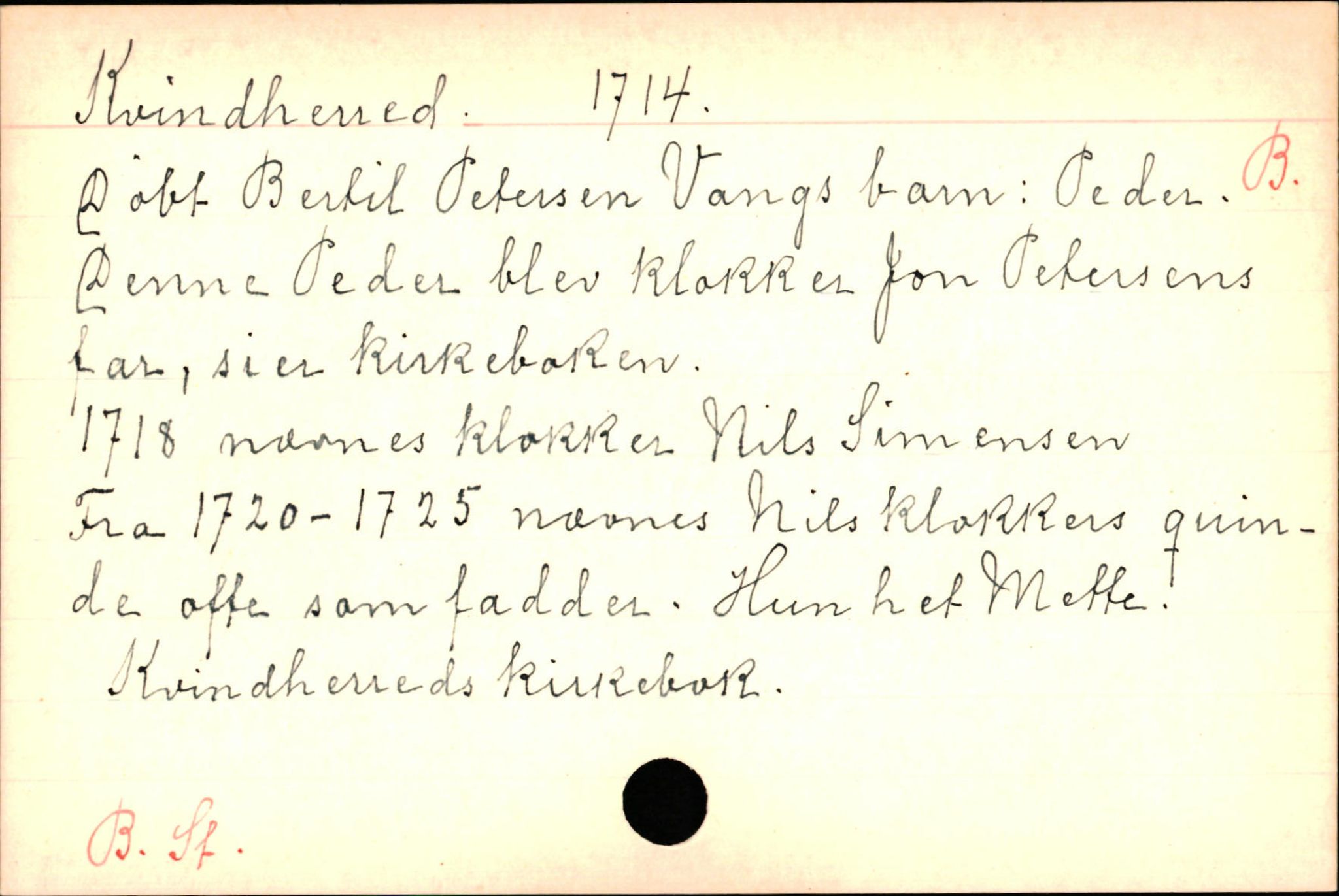 Haugen, Johannes - lærer, AV/SAB-SAB/PA-0036/01/L0001: Om klokkere og lærere, 1521-1904, p. 3443