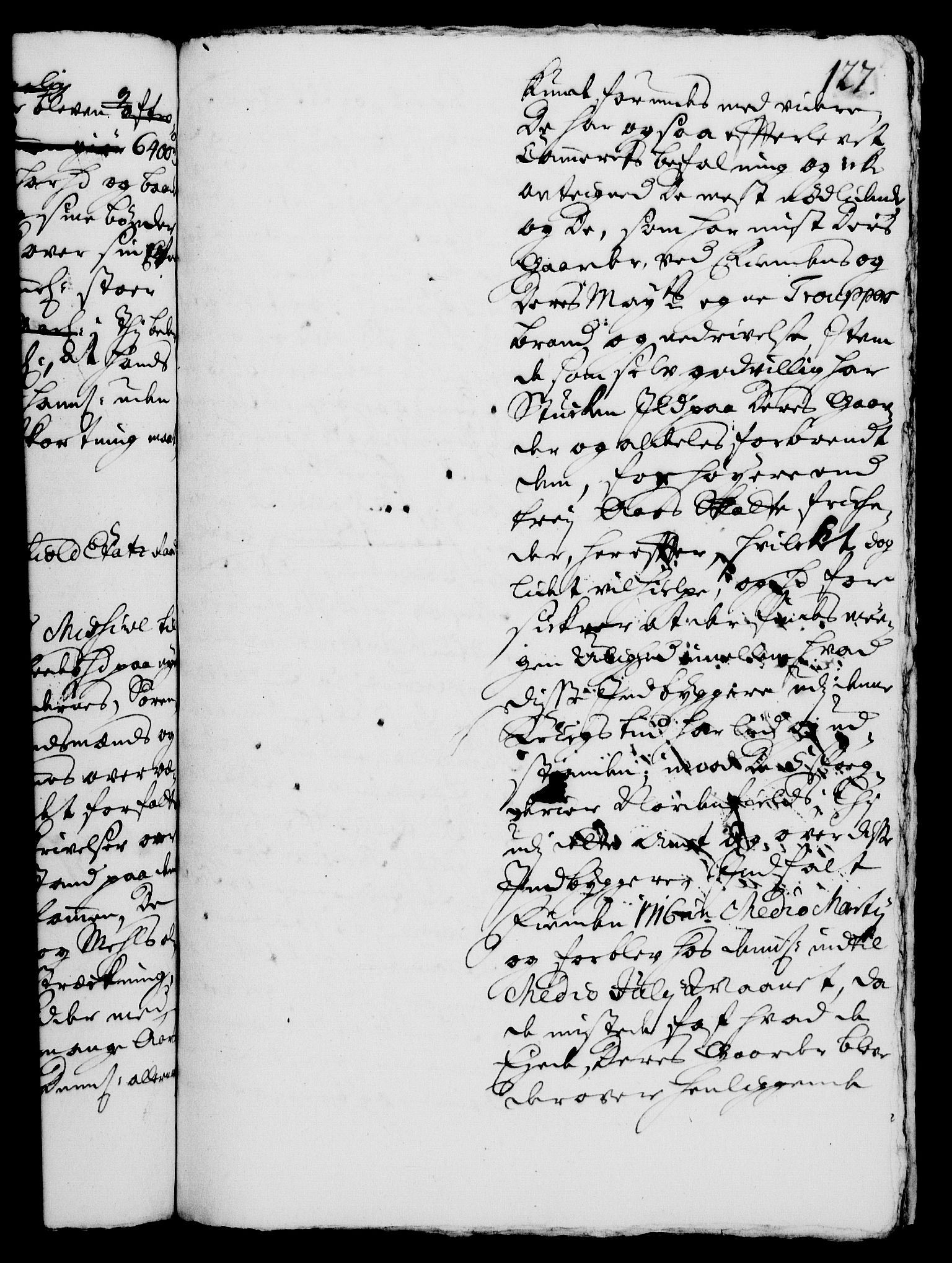 Rentekammeret, Kammerkanselliet, RA/EA-3111/G/Gh/Gha/L0003: Norsk ekstraktmemorialprotokoll, sak. 600-765 (merket RK 53.48), 1720-1721, p. 127