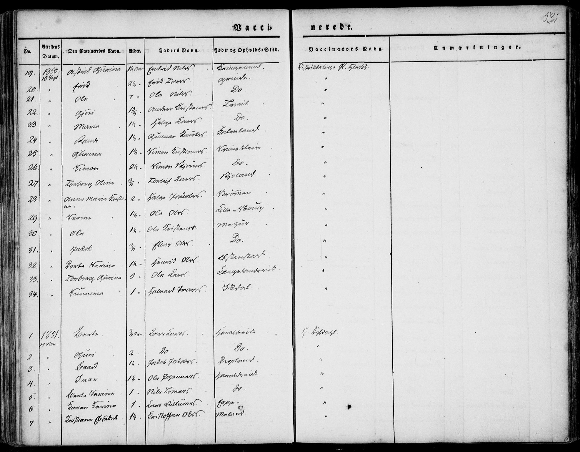 Skjold sokneprestkontor, SAST/A-101847/H/Ha/Haa/L0006: Parish register (official) no. A 6.2, 1835-1858, p. 534