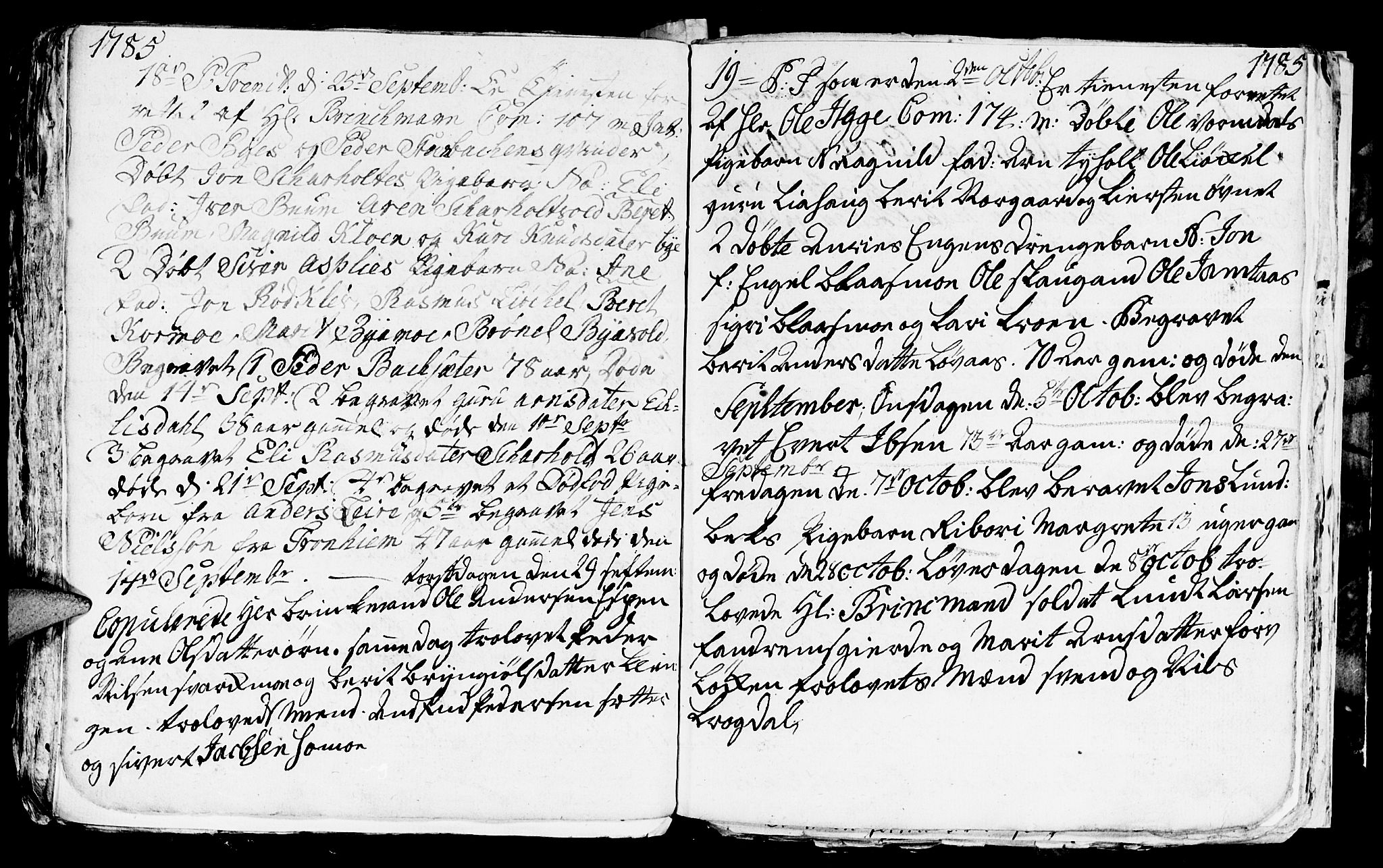 Ministerialprotokoller, klokkerbøker og fødselsregistre - Sør-Trøndelag, AV/SAT-A-1456/668/L0814: Parish register (copy) no. 668C03, 1766-1789