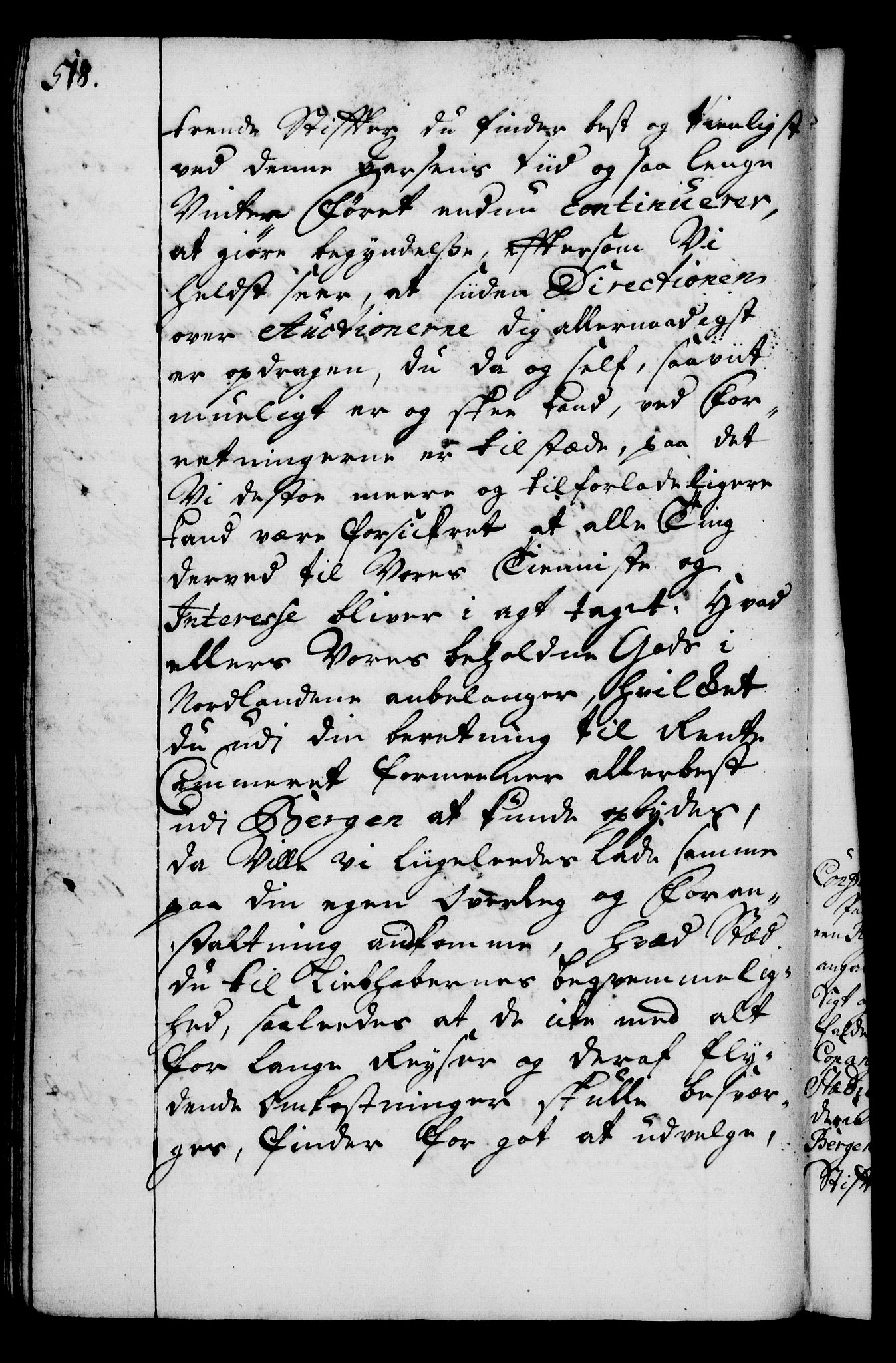 Rentekammeret, Kammerkanselliet, RA/EA-3111/G/Gg/Gga/L0002: Norsk ekspedisjonsprotokoll med register (merket RK 53.2), 1723-1727, p. 518