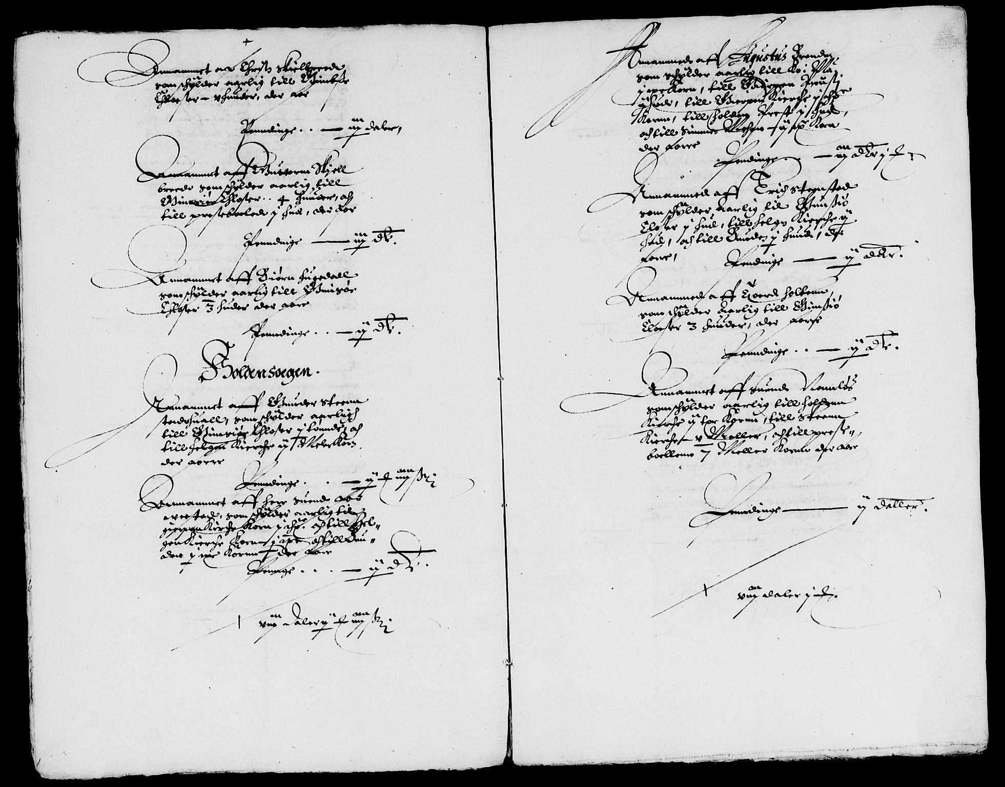 Rentekammeret inntil 1814, Reviderte regnskaper, Lensregnskaper, AV/RA-EA-5023/R/Rb/Rbp/L0013: Bratsberg len, 1628-1630
