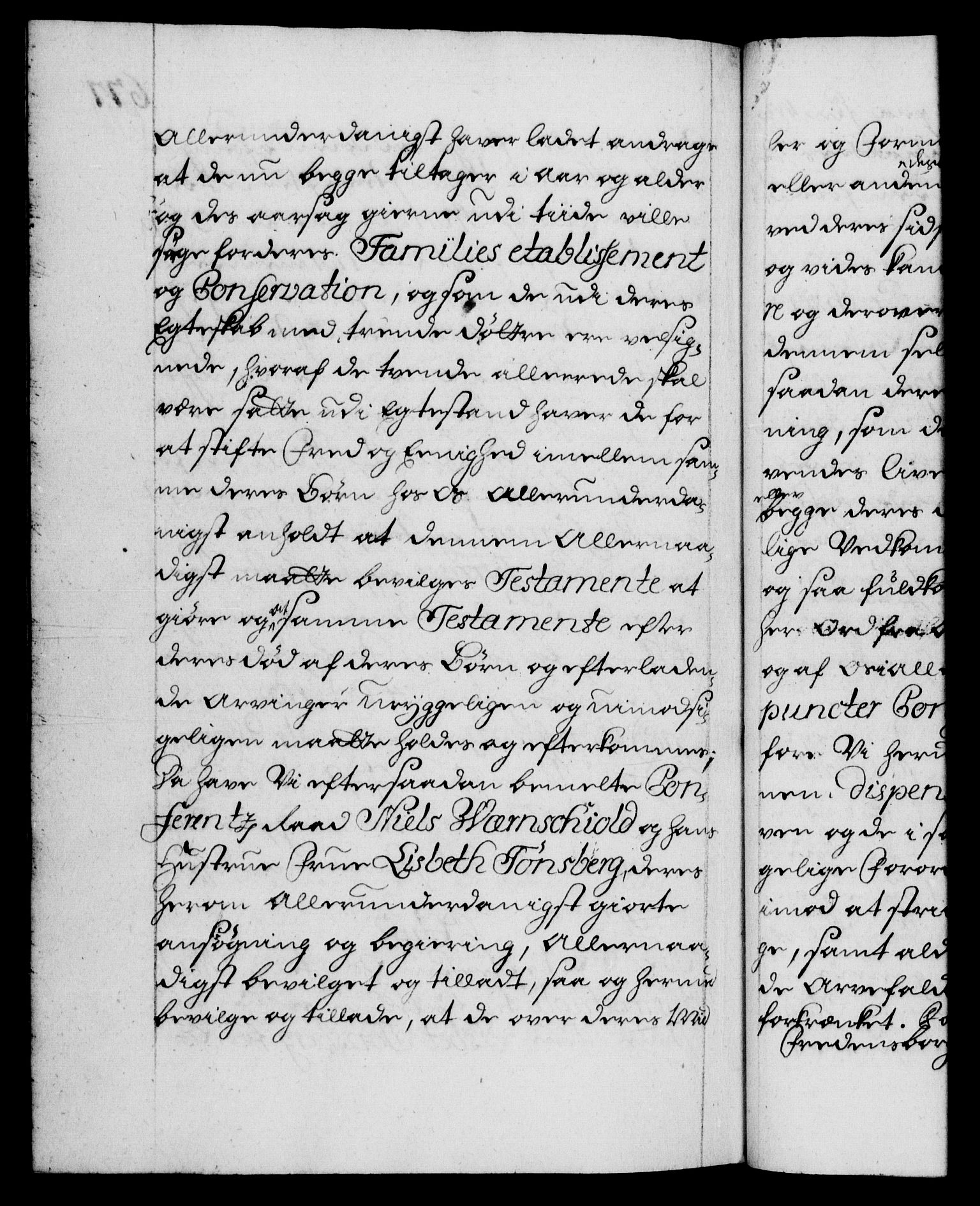 Danske Kanselli 1572-1799, AV/RA-EA-3023/F/Fc/Fca/Fcaa/L0027: Norske registre, 1730-1732, p. 677b