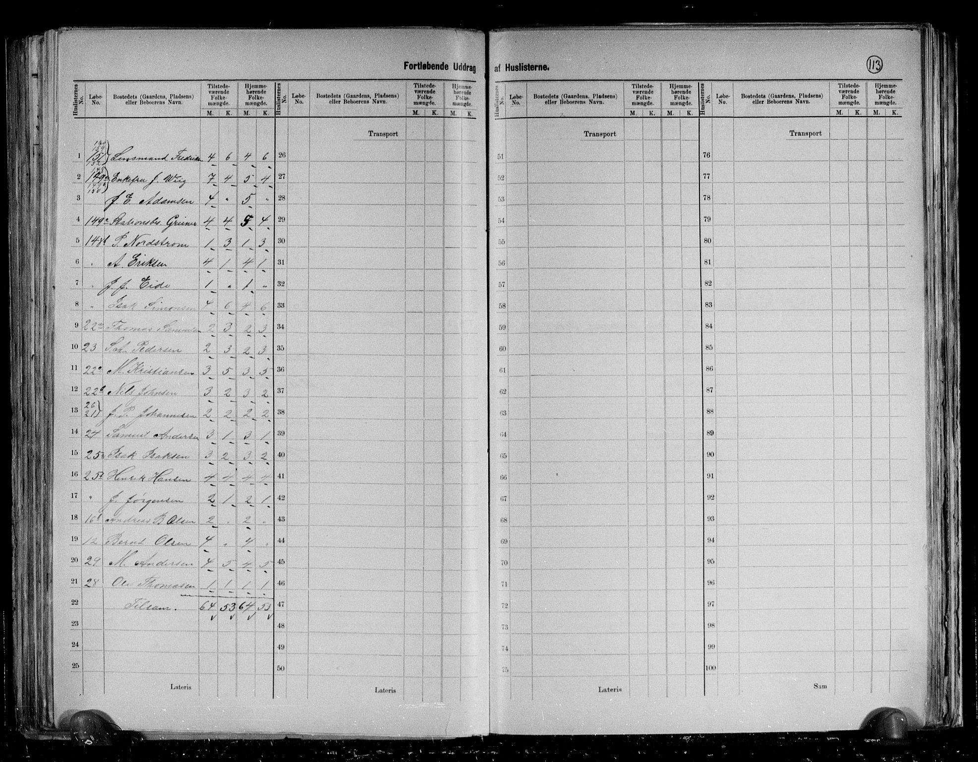 RA, 1891 census for 2018 Måsøy, 1891, p. 9