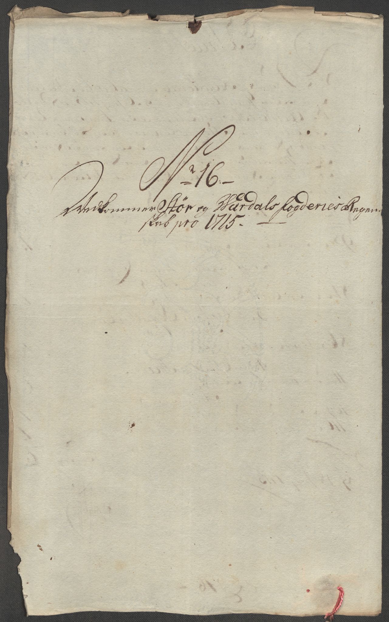 Rentekammeret inntil 1814, Reviderte regnskaper, Fogderegnskap, RA/EA-4092/R62/L4205: Fogderegnskap Stjørdal og Verdal, 1715, p. 179