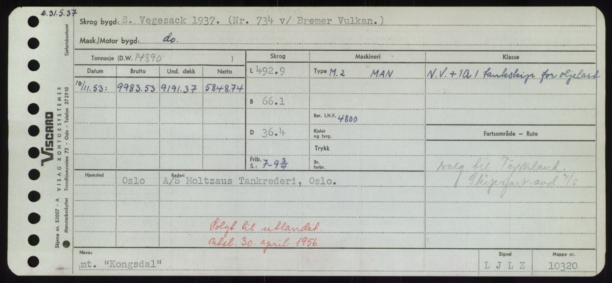 Sjøfartsdirektoratet med forløpere, Skipsmålingen, AV/RA-S-1627/H/Hd/L0020: Fartøy, K-Kon, p. 533