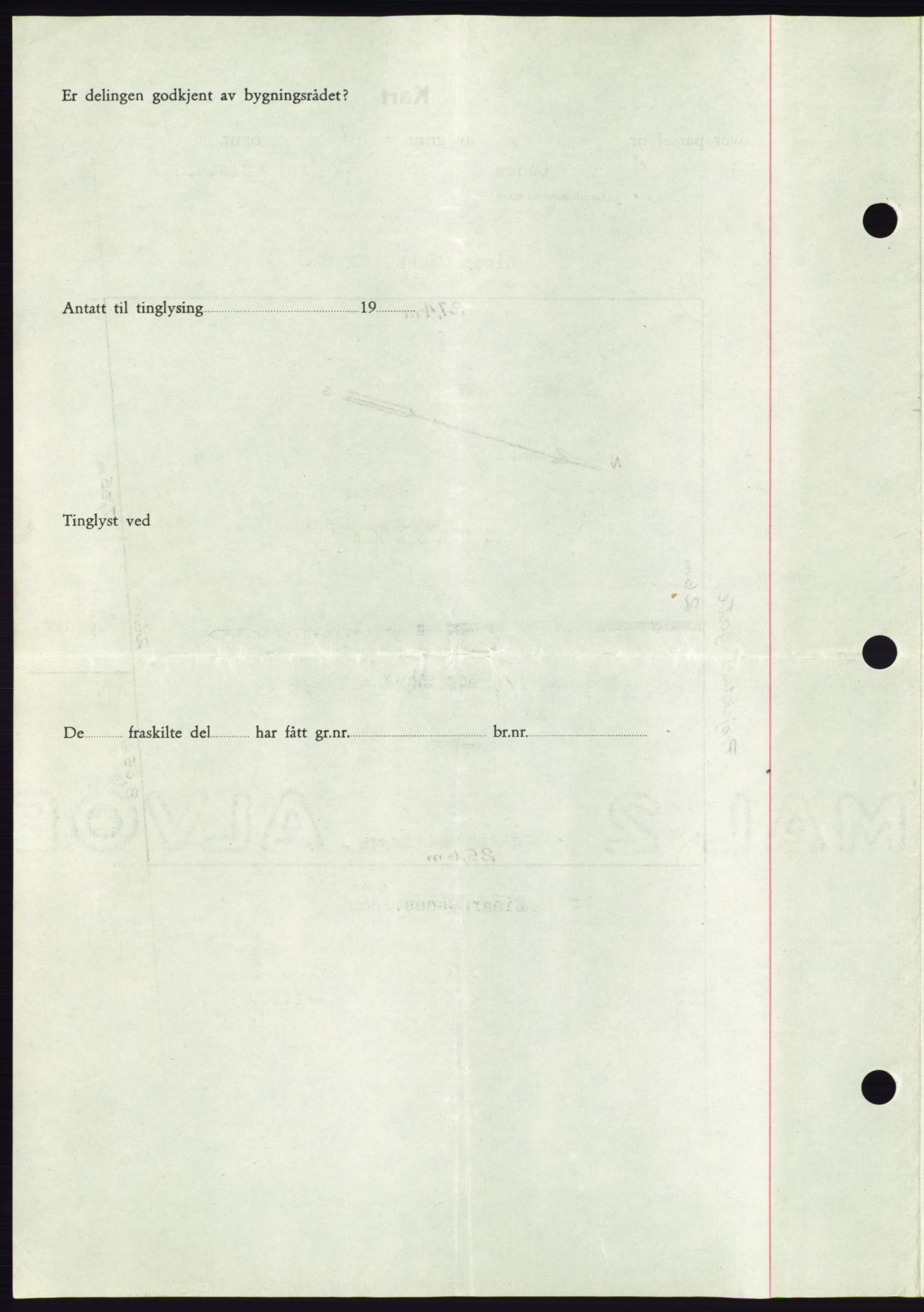 Søre Sunnmøre sorenskriveri, AV/SAT-A-4122/1/2/2C/L0077: Mortgage book no. 3A, 1945-1946, Diary no: : 82/1946