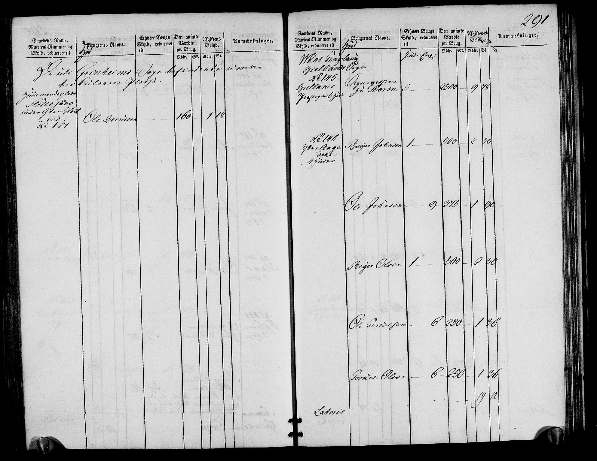 Rentekammeret inntil 1814, Realistisk ordnet avdeling, RA/EA-4070/N/Ne/Nea/L0095: Lista fogderi. Oppebørselsregister, 1803-1804, p. 299