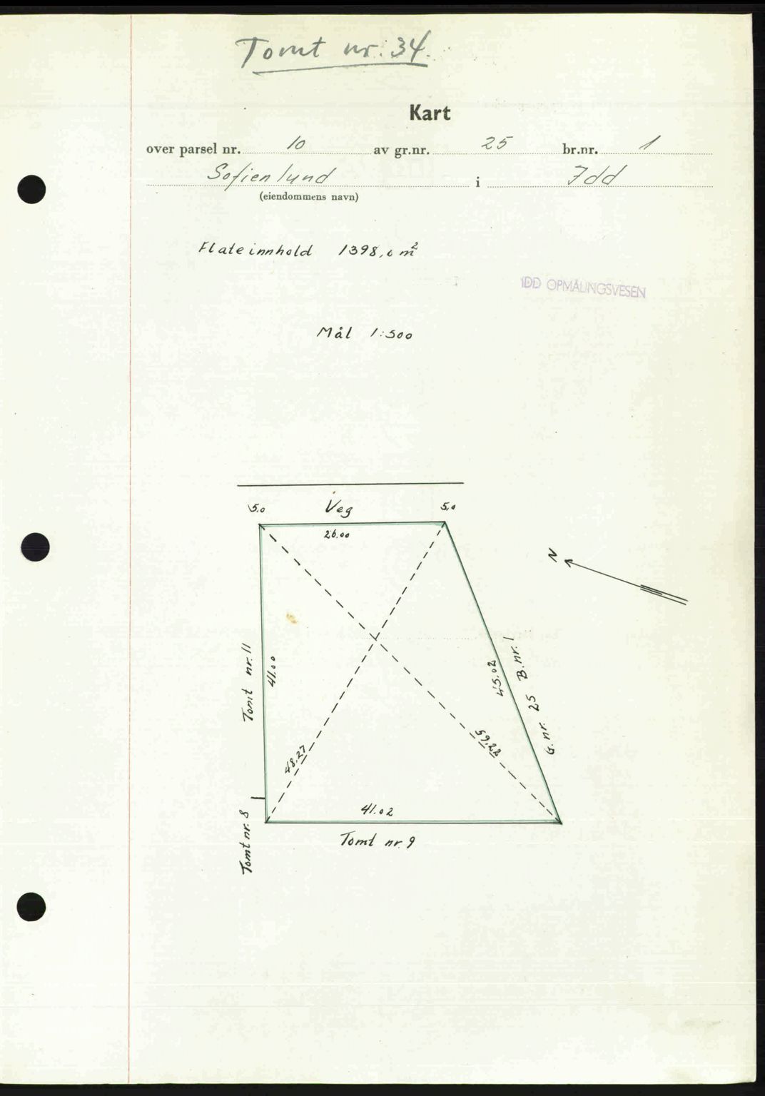 Idd og Marker sorenskriveri, AV/SAO-A-10283/G/Gb/Gbb/L0014: Mortgage book no. A14, 1950-1950, Diary no: : 1222/1950