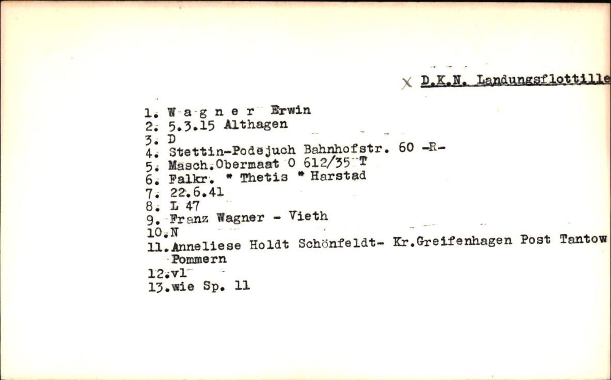 Hjemsendte tyskere , RA/RAFA-6487/D/Da/L0005: Seibert-Zychlinzki, 1945-1947, p. 597