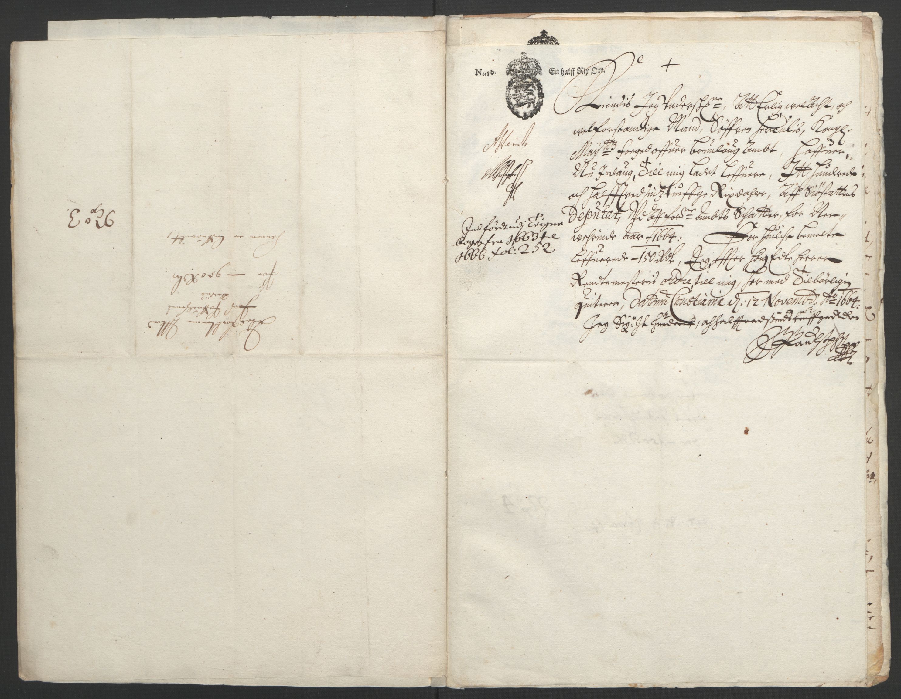 Rentekammeret inntil 1814, Reviderte regnskaper, Fogderegnskap, AV/RA-EA-4092/R33/L1963: Fogderegnskap Larvik grevskap, 1662-1664, p. 202