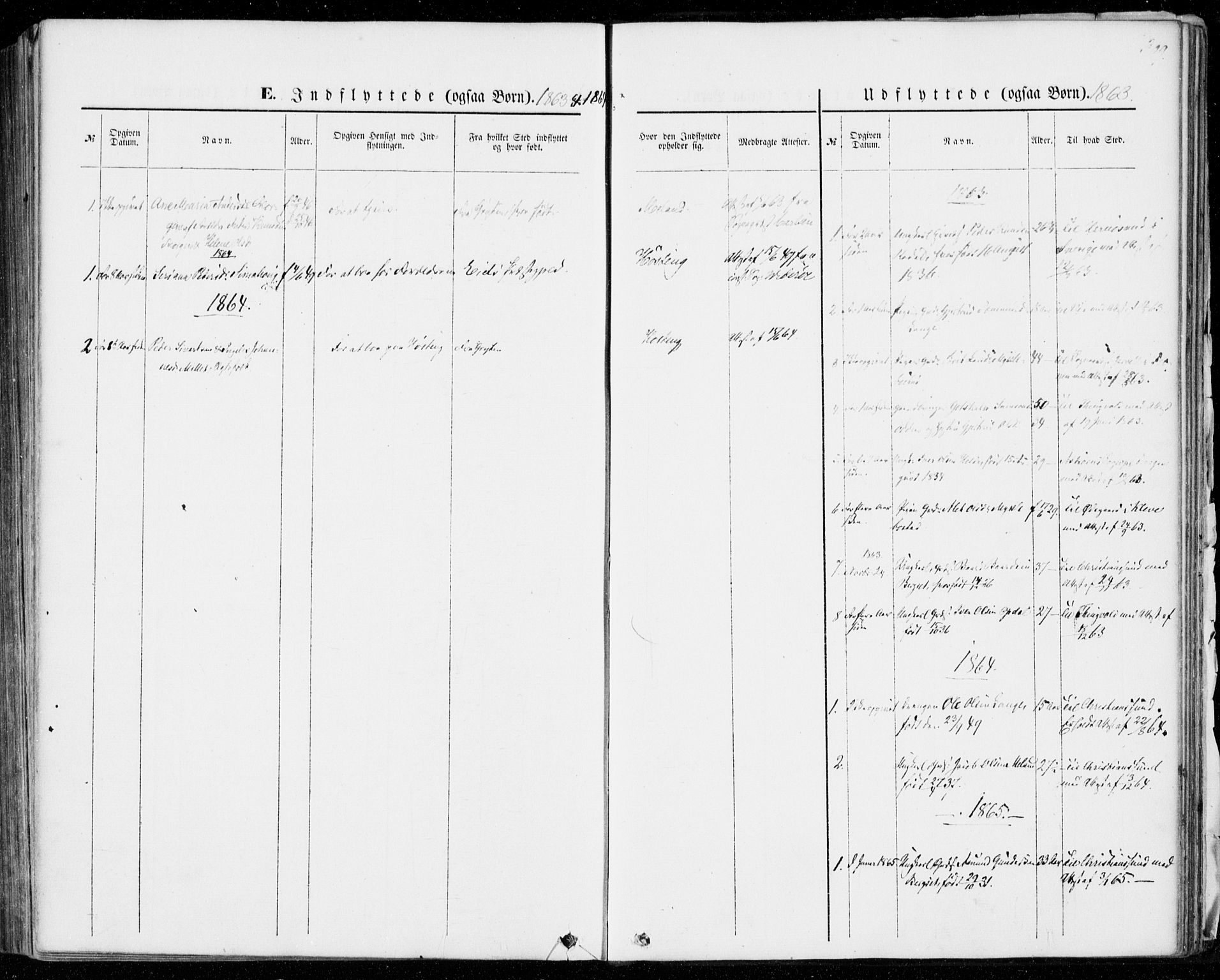 Ministerialprotokoller, klokkerbøker og fødselsregistre - Møre og Romsdal, SAT/A-1454/554/L0643: Parish register (official) no. 554A01, 1846-1879, p. 309