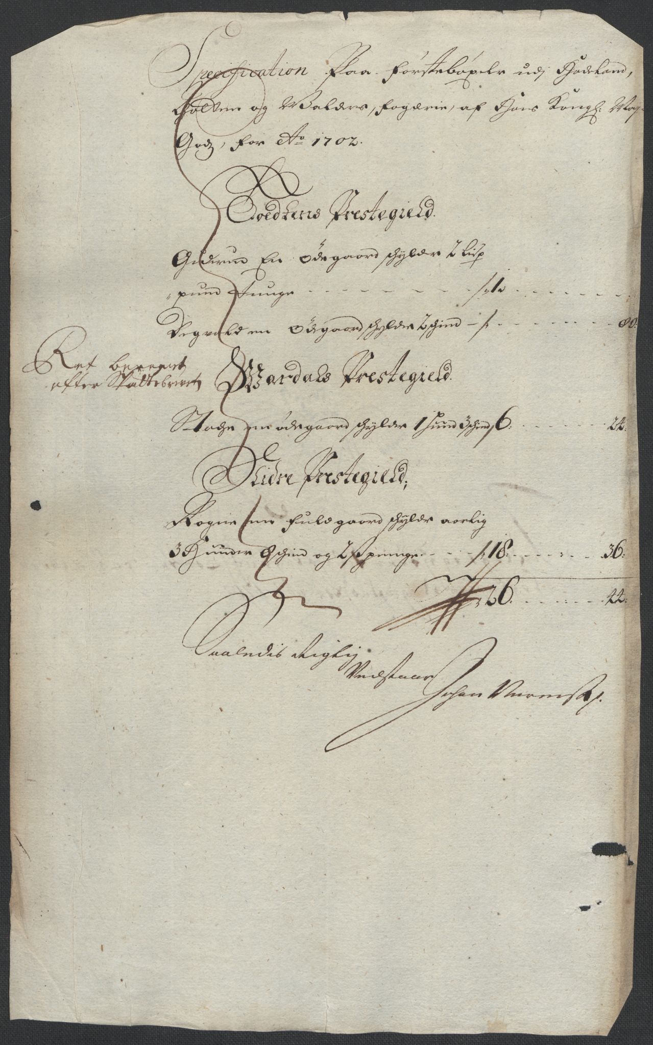 Rentekammeret inntil 1814, Reviderte regnskaper, Fogderegnskap, RA/EA-4092/R18/L1300: Fogderegnskap Hadeland, Toten og Valdres, 1702, p. 221