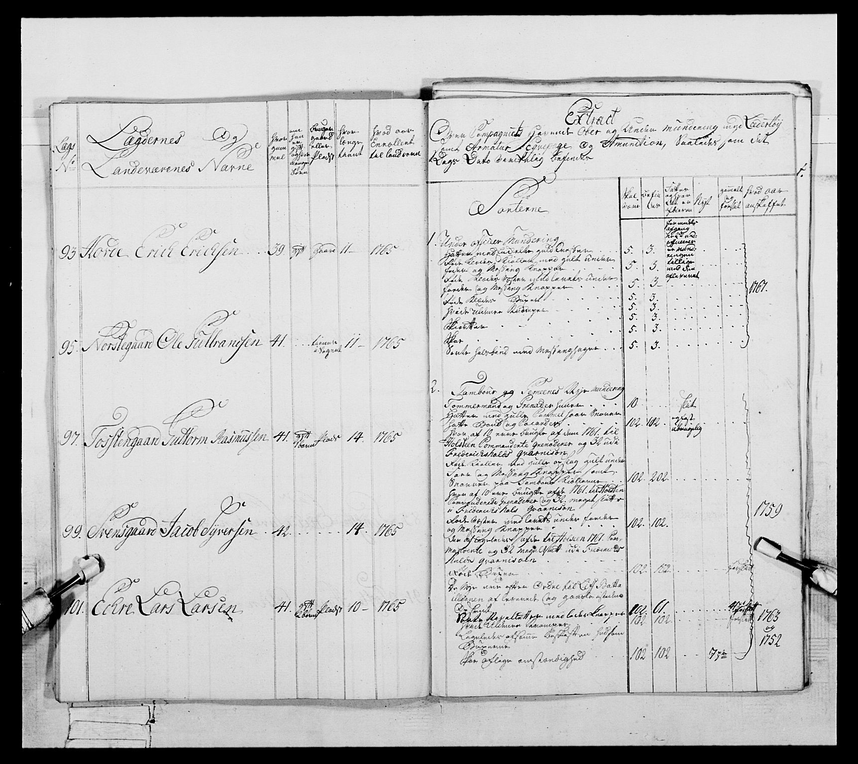 Generalitets- og kommissariatskollegiet, Det kongelige norske kommissariatskollegium, AV/RA-EA-5420/E/Eh/L0057: 1. Opplandske nasjonale infanteriregiment, 1769-1771, p. 453