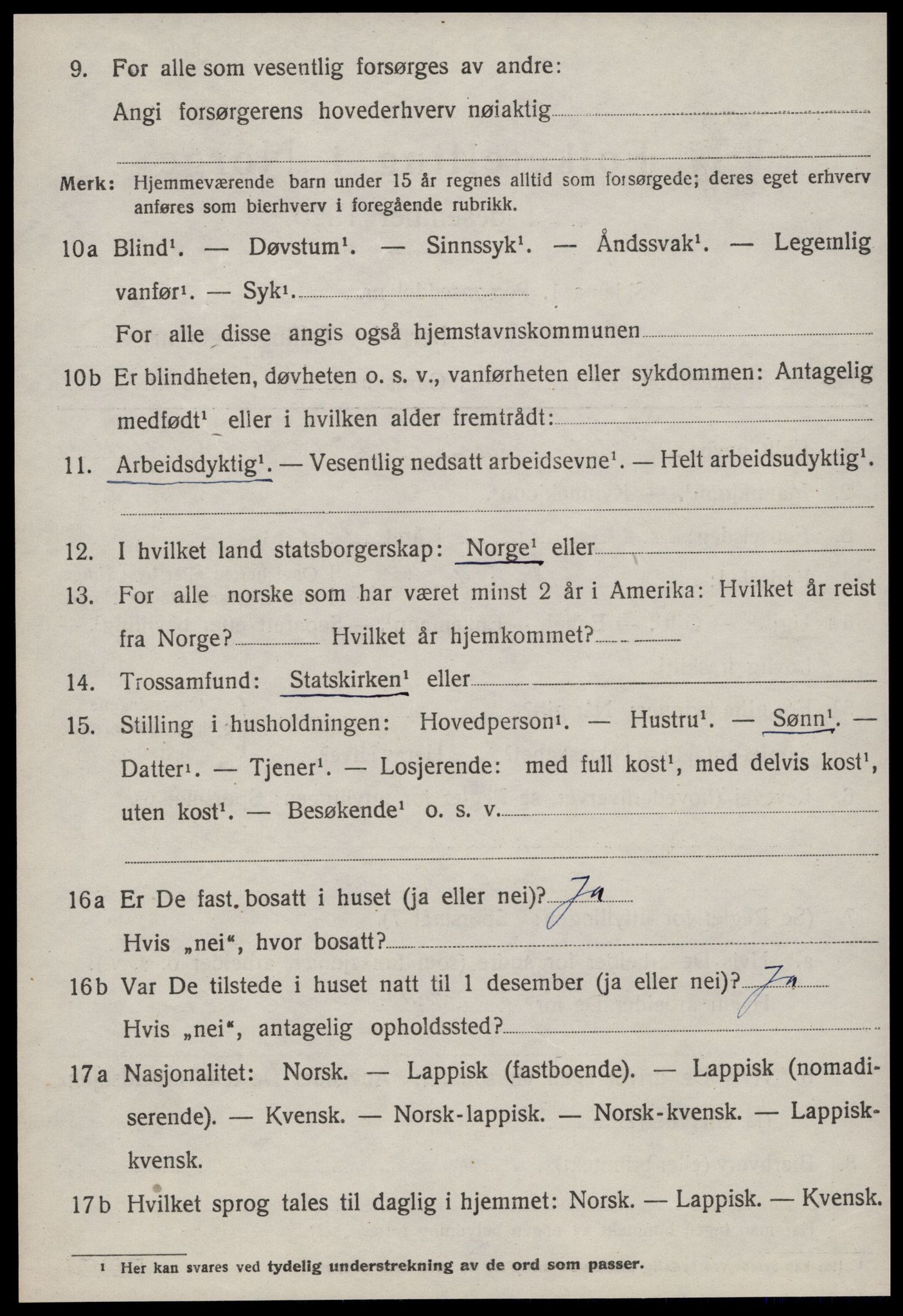 SAT, 1920 census for Rissa, 1920, p. 4108