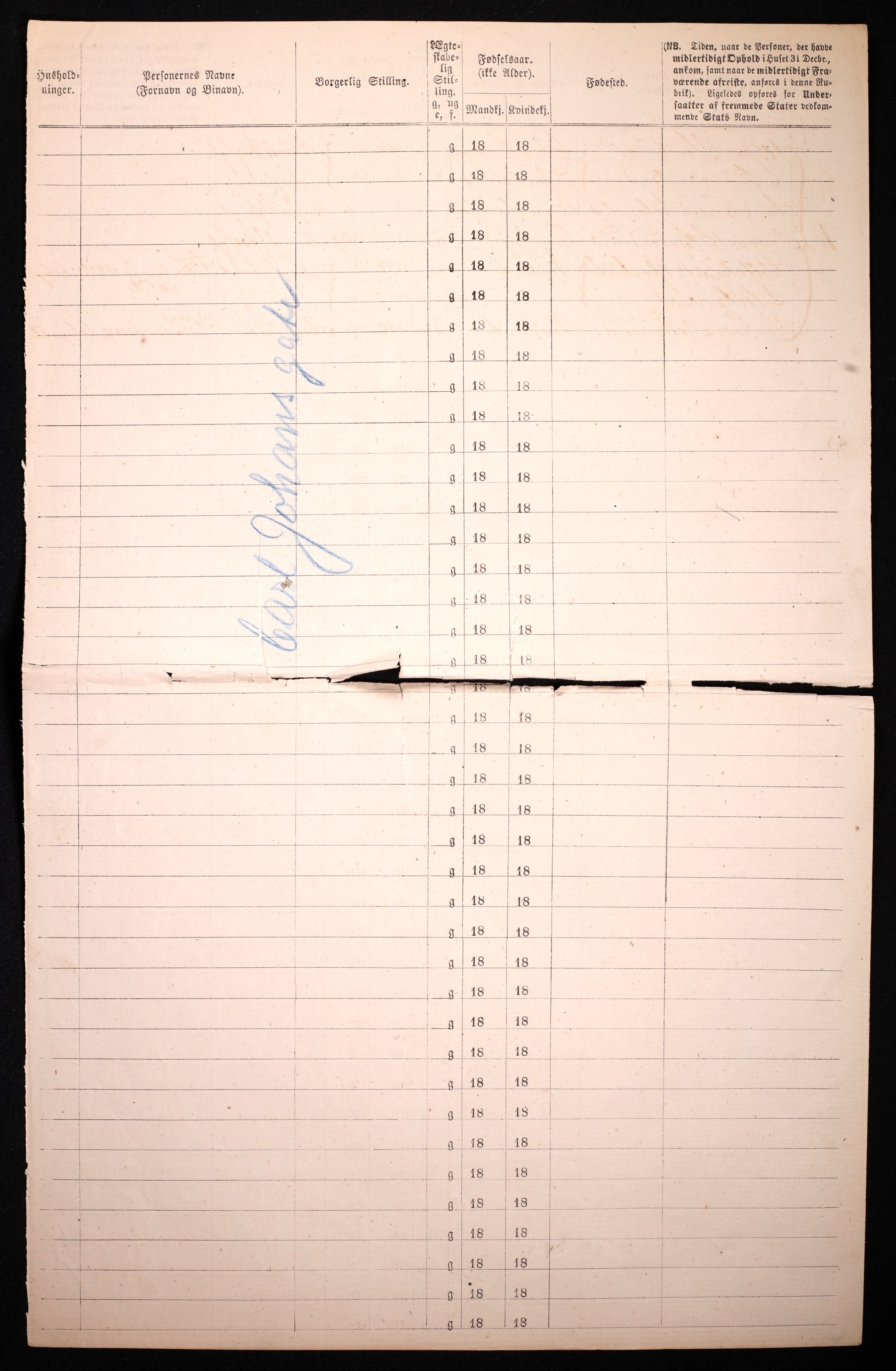 RA, 1870 census for 0301 Kristiania, 1870, p. 504