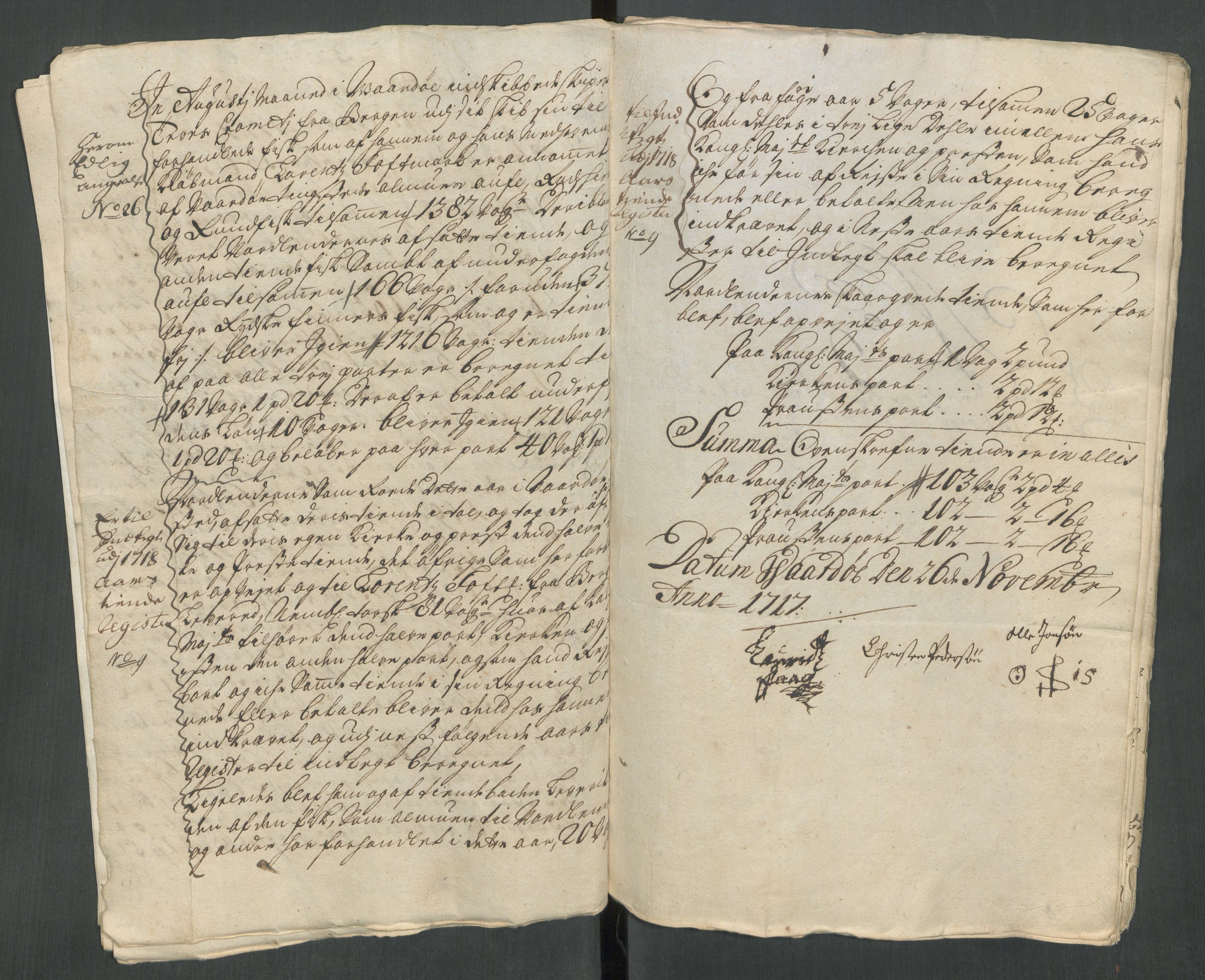 Rentekammeret inntil 1814, Reviderte regnskaper, Fogderegnskap, AV/RA-EA-4092/R69/L4857: Fogderegnskap Finnmark/Vardøhus, 1716-1718, p. 263