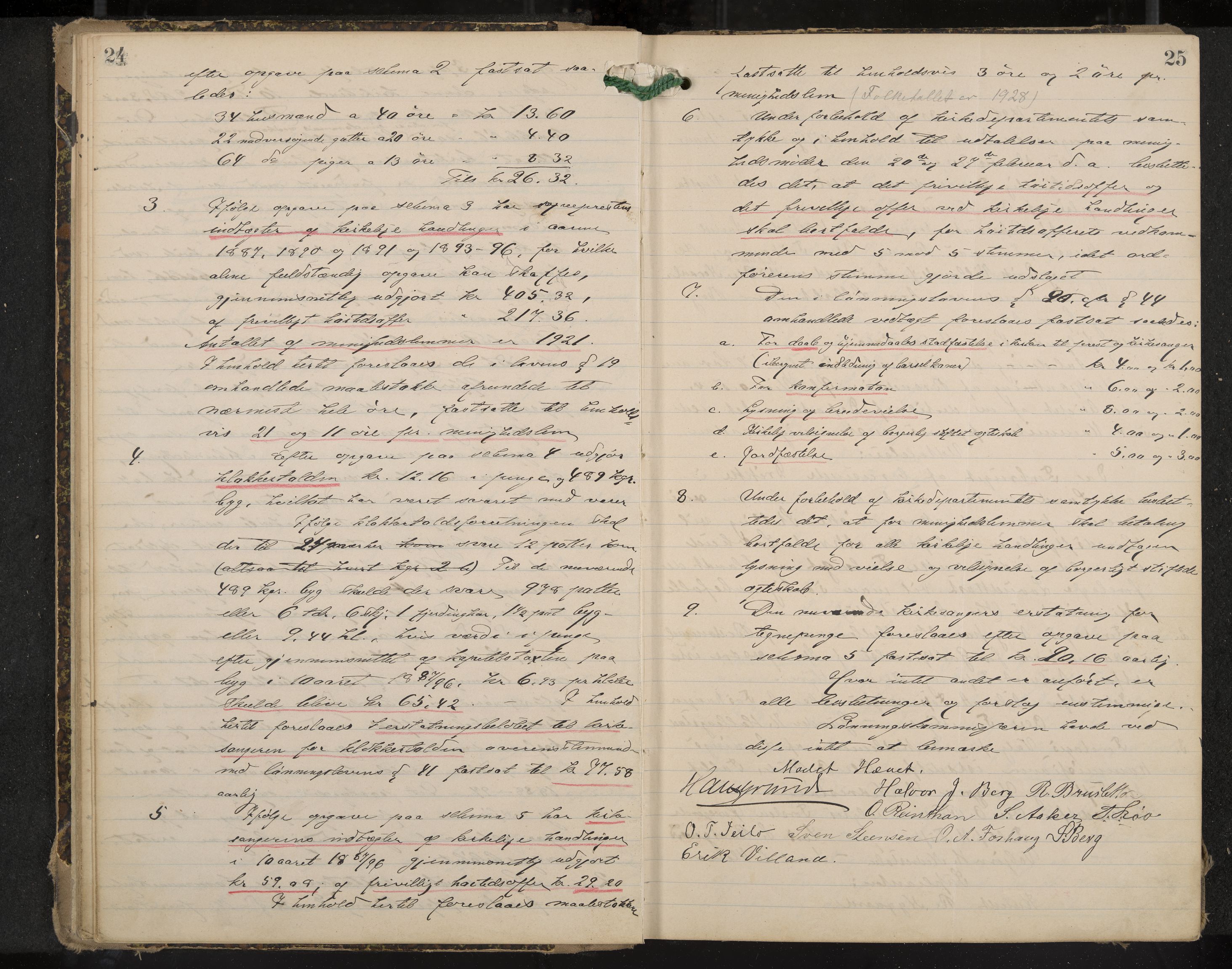 Hol formannskap og sentraladministrasjon, IKAK/0620021-1/A/L0003: Møtebok, 1897-1904, p. 24-25