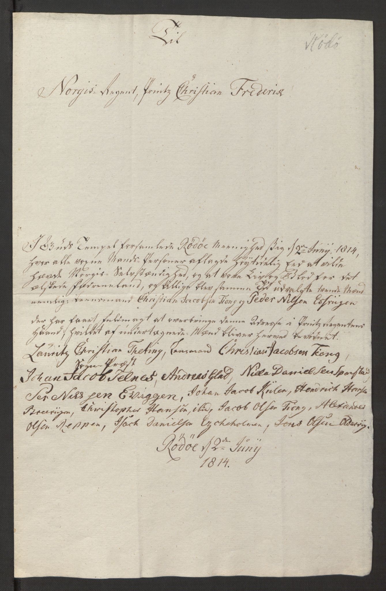 Fylkesmannen i Nordland, AV/SAT-A-0499/1.1/Ø/Øz/L0002/0003: Diverse / Adresser til Christian Frederik, 1814, p. 39