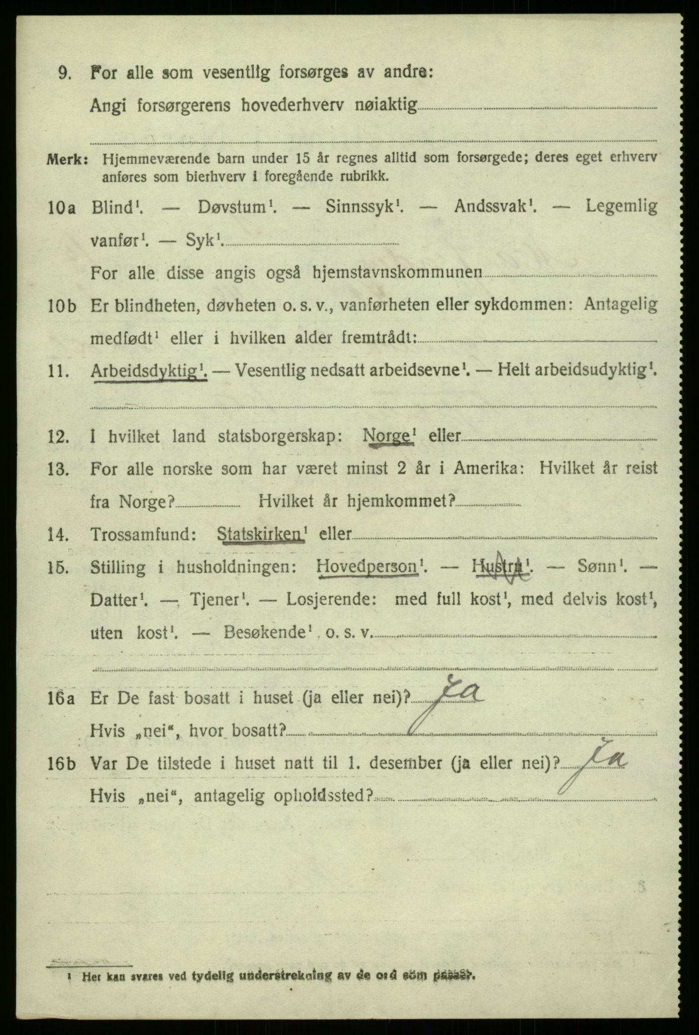 SAB, 1920 census for Masfjorden, 1920, p. 4772