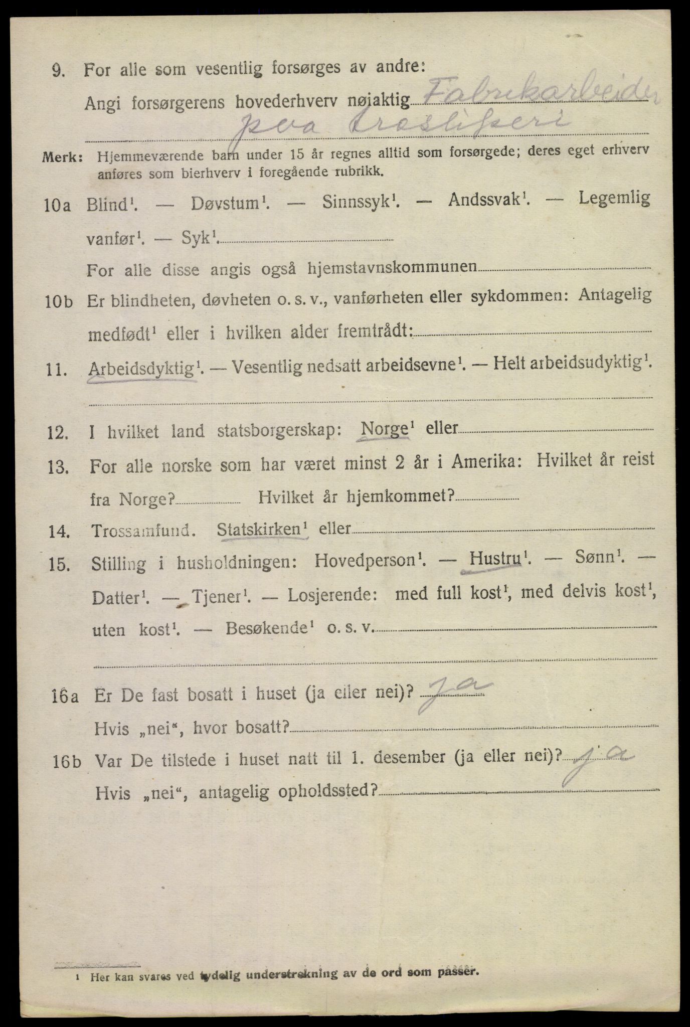 SAKO, 1920 census for Holla, 1920, p. 6398