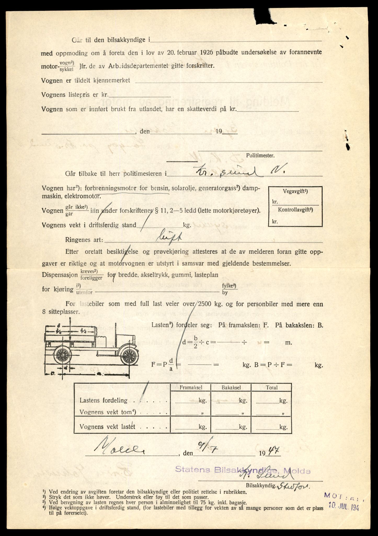 Møre og Romsdal vegkontor - Ålesund trafikkstasjon, AV/SAT-A-4099/F/Fe/L0027: Registreringskort for kjøretøy T 11161 - T 11289, 1927-1998, p. 3126