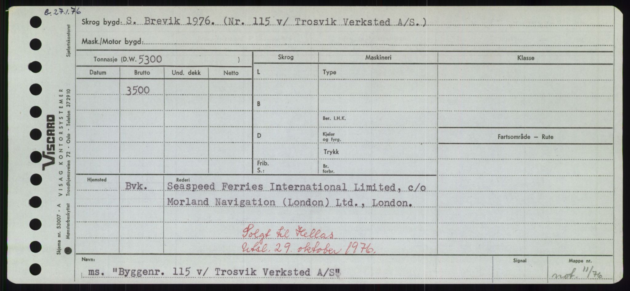 Sjøfartsdirektoratet med forløpere, Skipsmålingen, RA/S-1627/H/Hd/L0006: Fartøy, Byg-Båt, p. 687