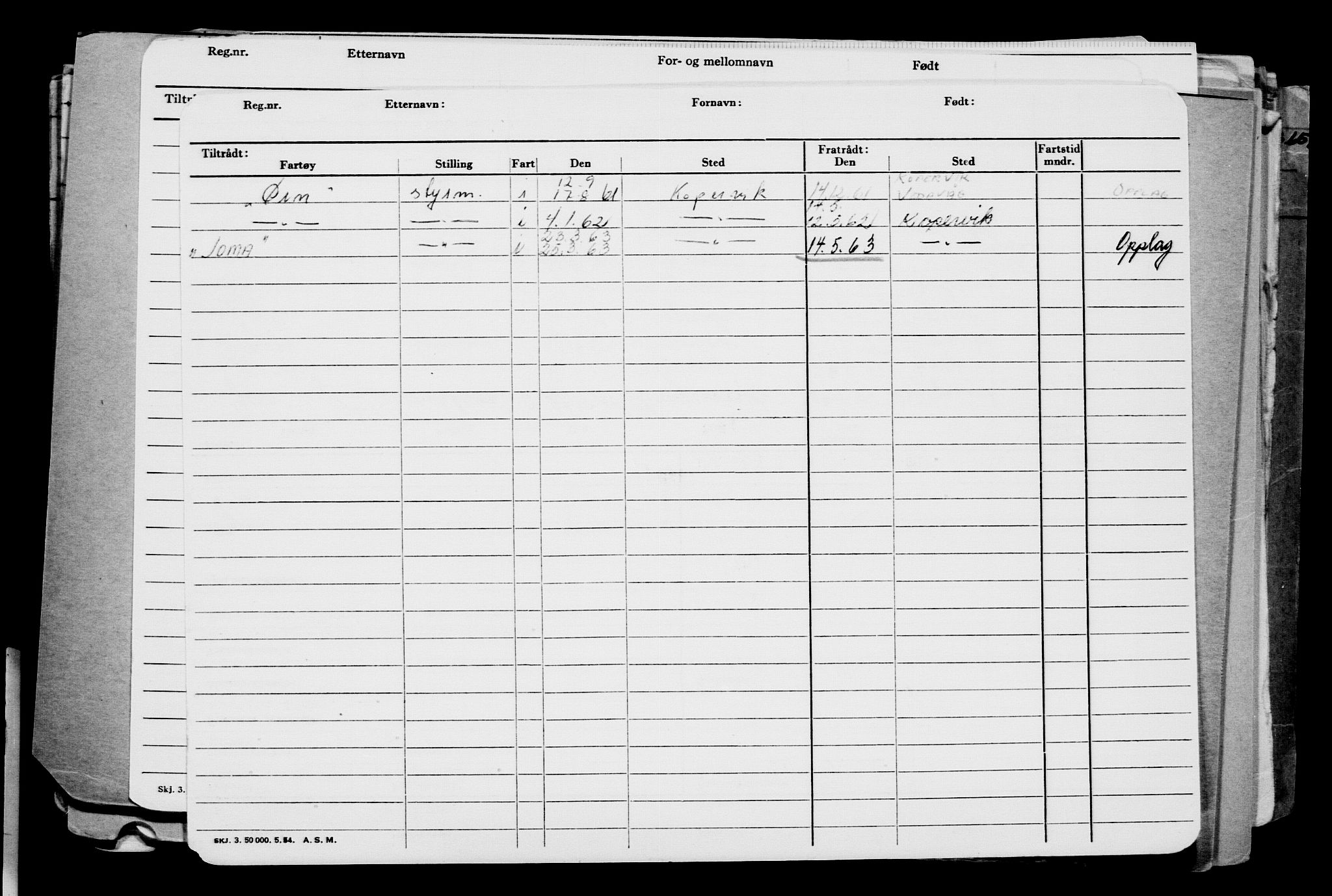 Direktoratet for sjømenn, AV/RA-S-3545/G/Gb/L0072: Hovedkort, 1907, p. 545