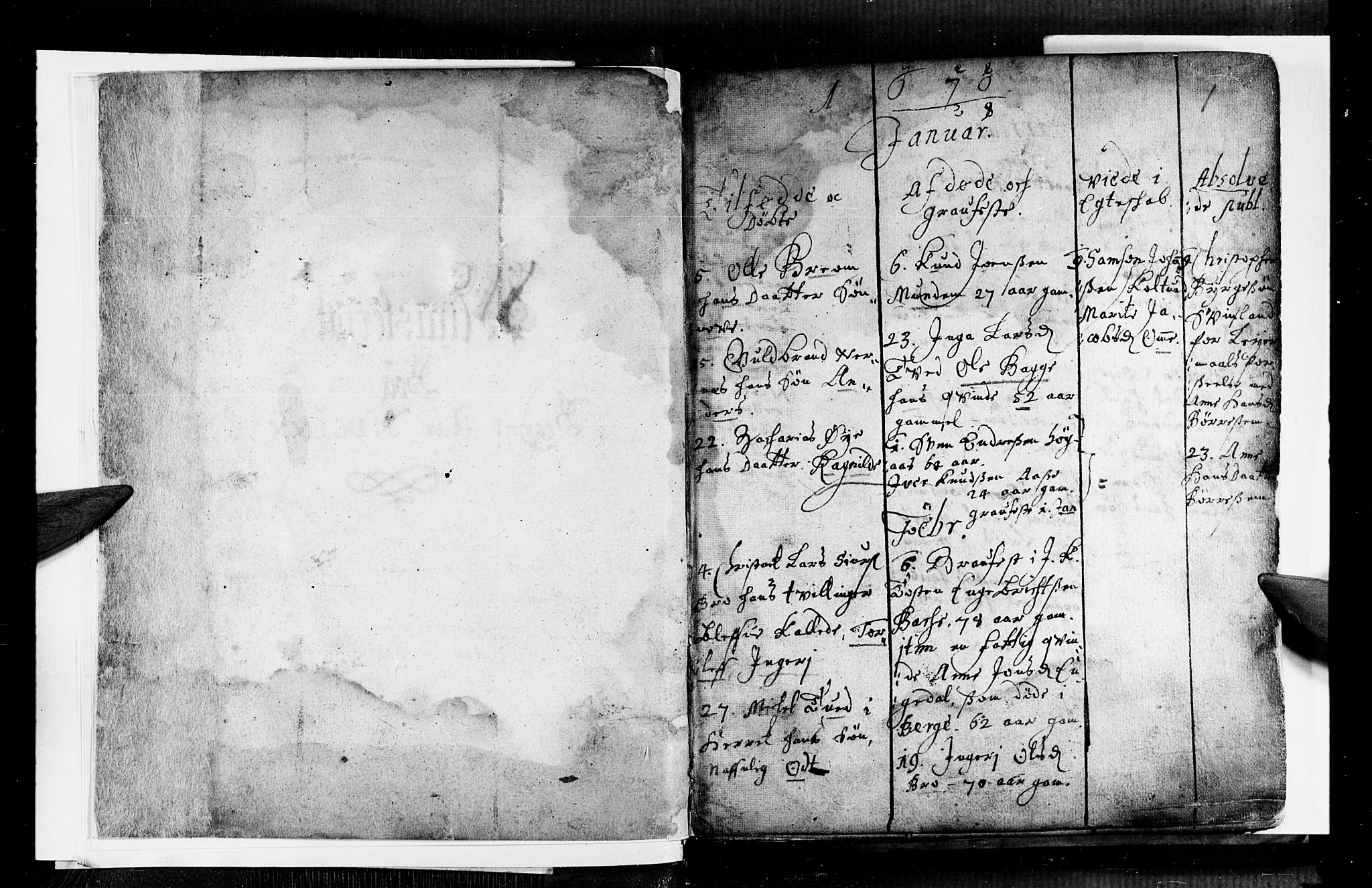 Strandebarm sokneprestembete, SAB/A-78401/H/Haa: Parish register (official) no. A 1, 1670-1726, p. 1
