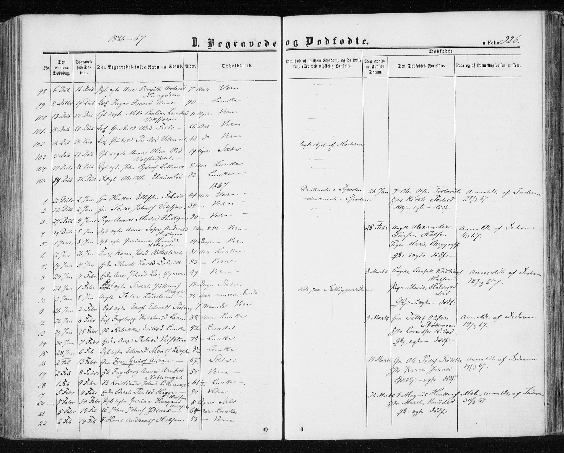 Ministerialprotokoller, klokkerbøker og fødselsregistre - Nord-Trøndelag, SAT/A-1458/709/L0075: Parish register (official) no. 709A15, 1859-1870, p. 326