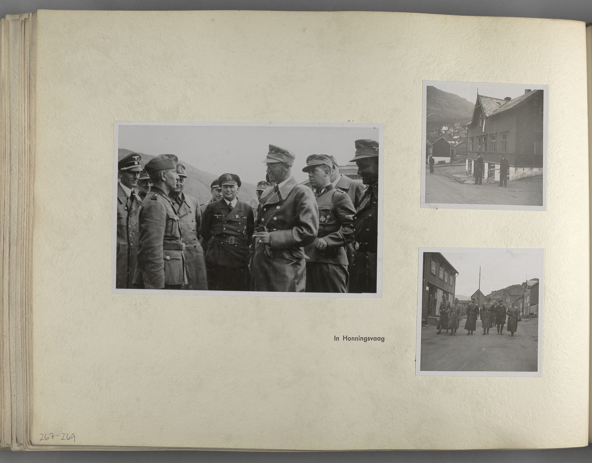 Tyske arkiver, Reichskommissariat, Bildarchiv, RA/RAFA-3309/U/L0071: Fotoalbum: Mit dem Reichskommissar nach Nordnorwegen und Finnland 10. bis 27. Juli 1942, 1942, p. 106