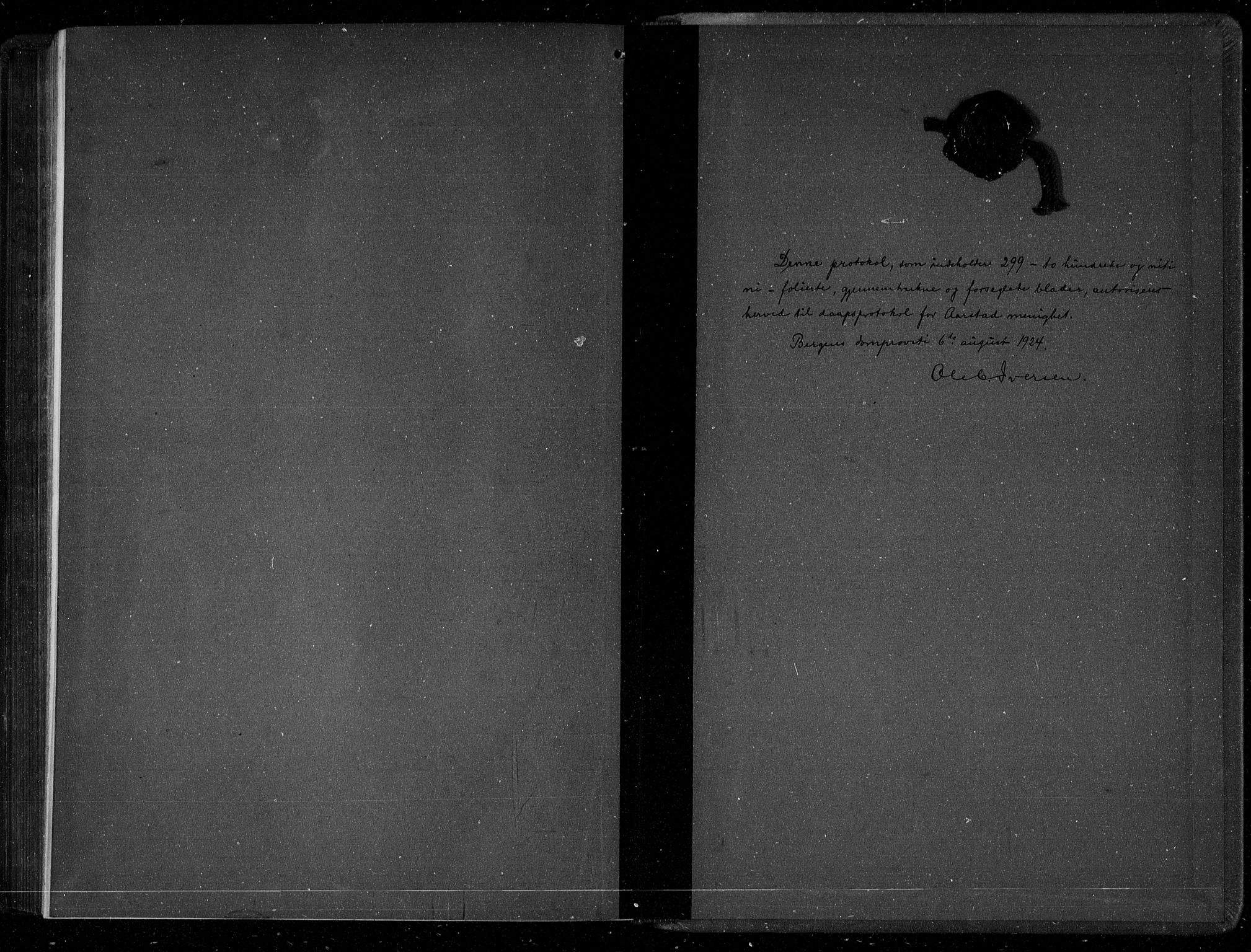 Årstad Sokneprestembete, AV/SAB-A-79301/H/Hab/L0005: Parish register (copy) no. A 5, 1924-1934