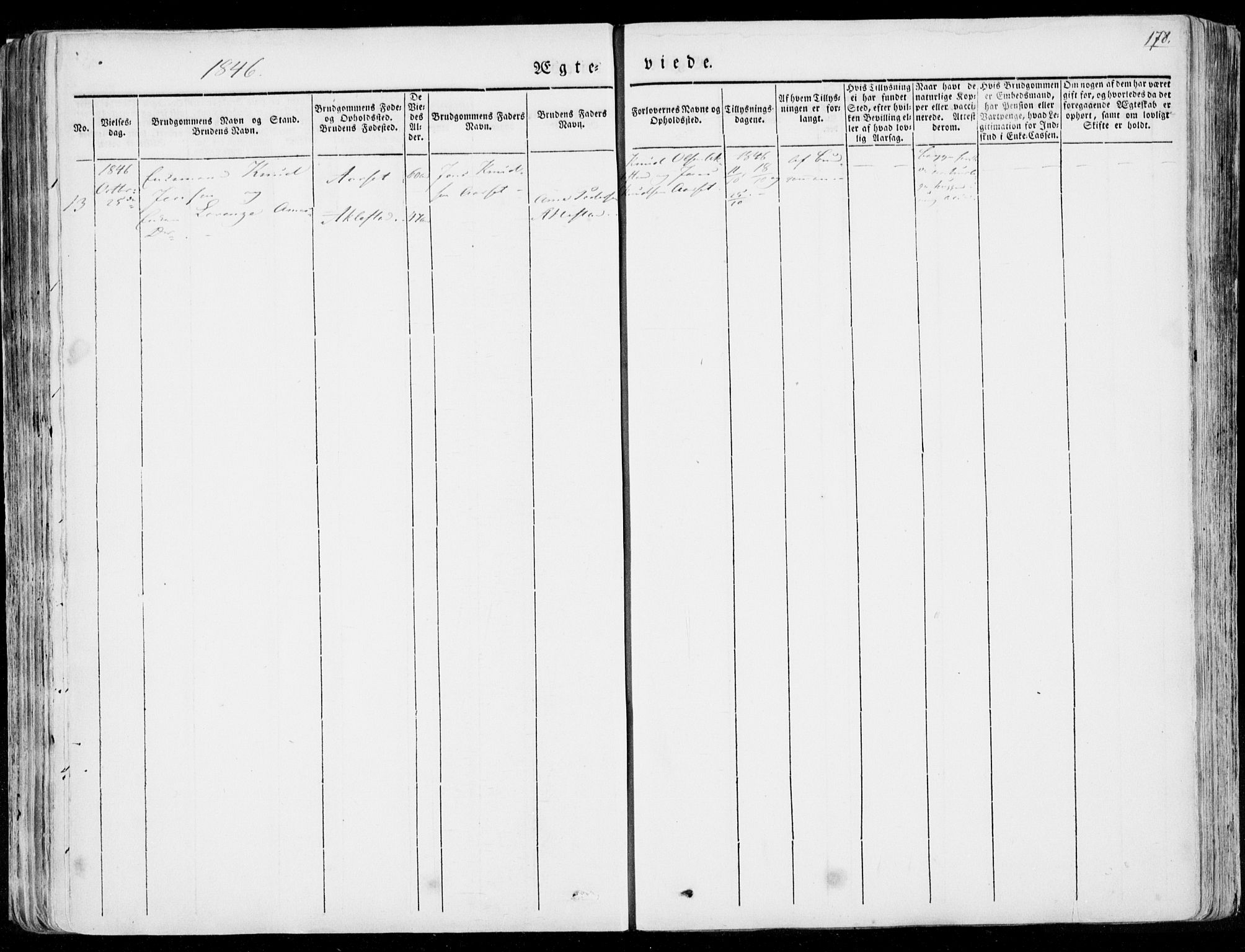 Ministerialprotokoller, klokkerbøker og fødselsregistre - Møre og Romsdal, AV/SAT-A-1454/515/L0208: Parish register (official) no. 515A04, 1830-1846, p. 178