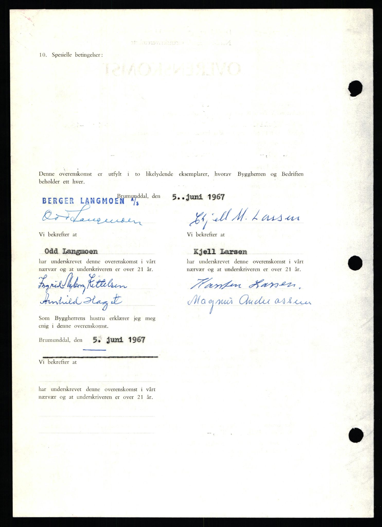 Nord-Hedmark sorenskriveri, SAH/TING-012/H/Hb/Hbf/L0071: Mortgage book no. B71, 1967-1967, Diary no: : 2908/1967