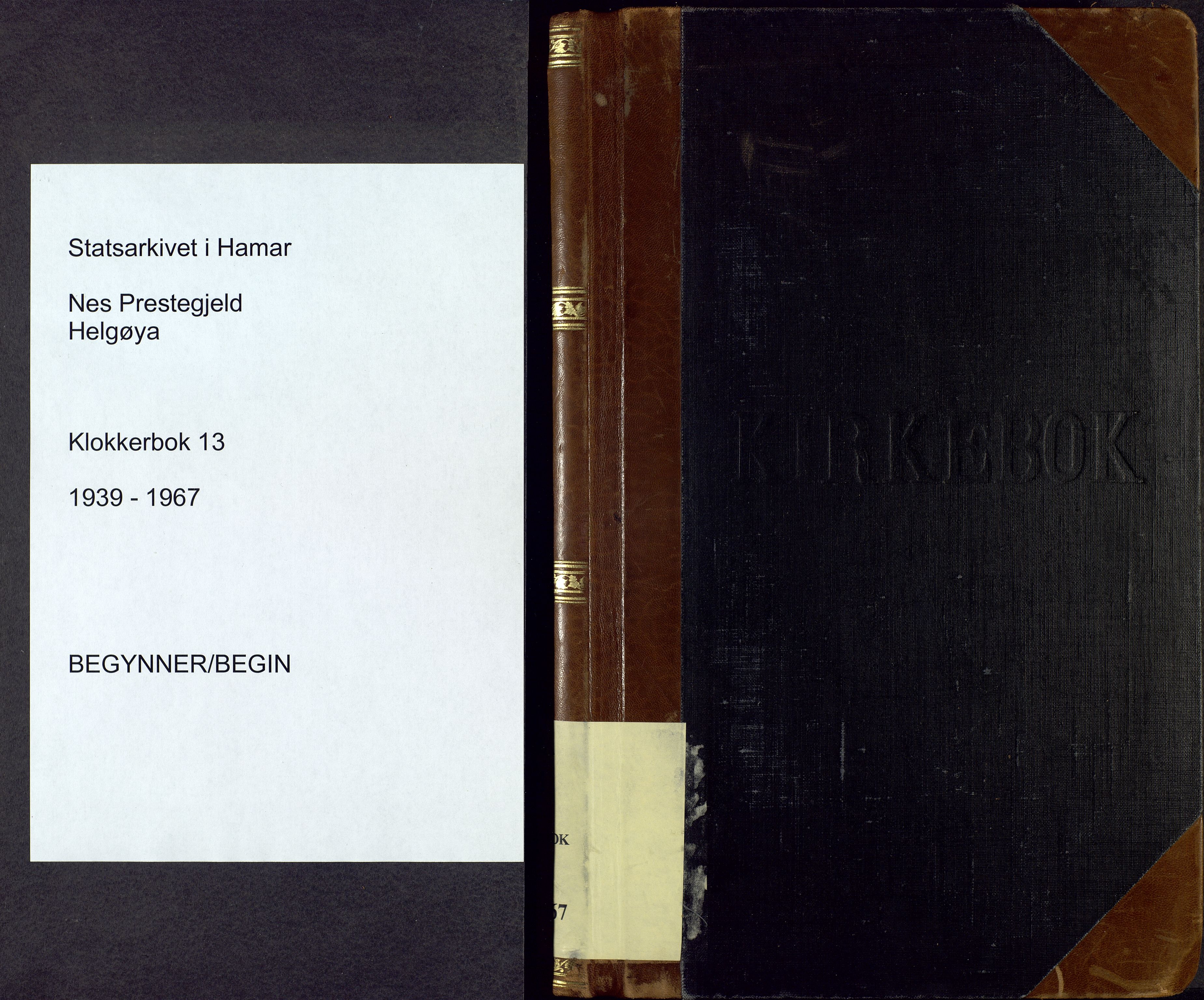 Nes prestekontor, Hedmark, SAH/PREST-020/L/La/L0013: Parish register (copy) no. 13, 1939-1967