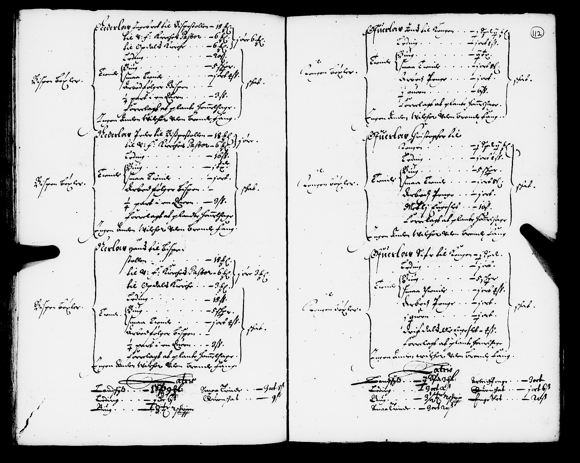 Rentekammeret inntil 1814, Realistisk ordnet avdeling, AV/RA-EA-4070/N/Nb/Nba/L0050: Orkdal fogderi, 1666, p. 111b-112a