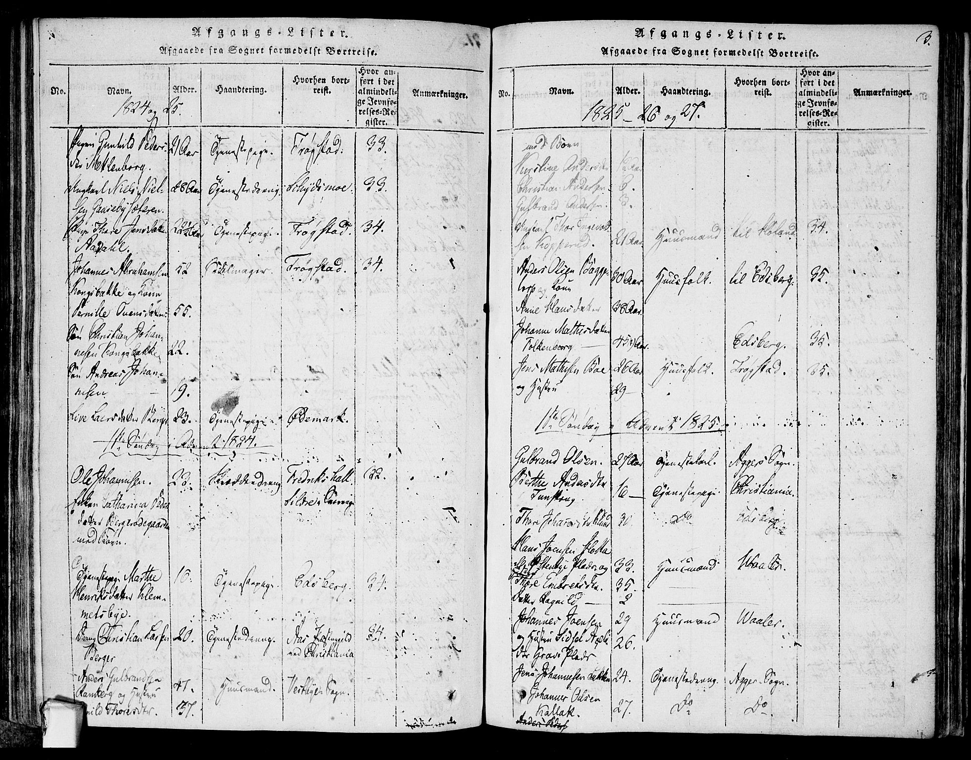 Rødenes prestekontor Kirkebøker, AV/SAO-A-2005/F/Fa/L0004: Parish register (official) no. I 4, 1814-1838, p. 3