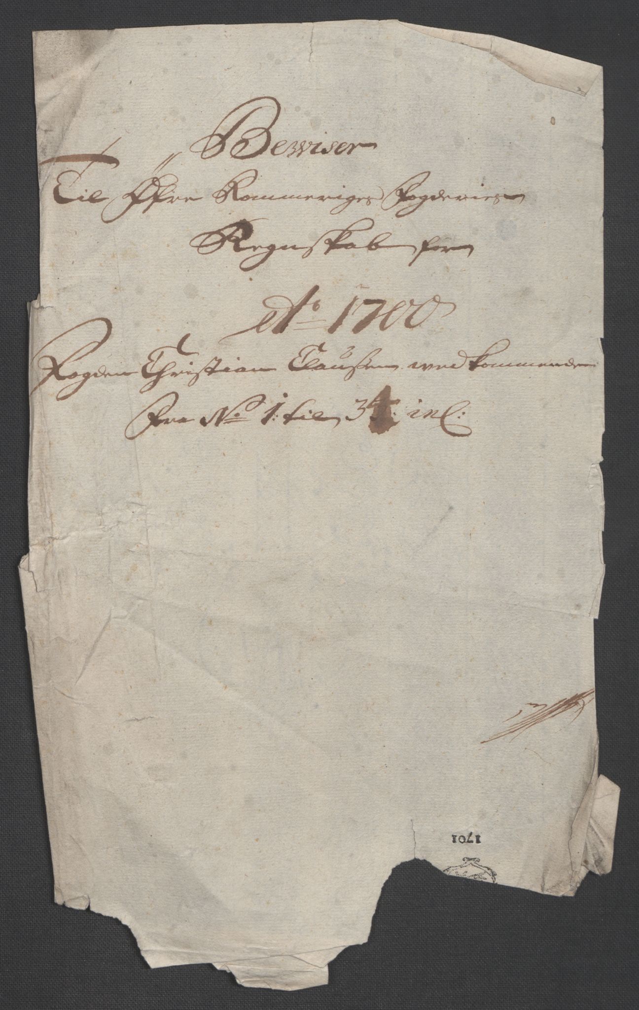 Rentekammeret inntil 1814, Reviderte regnskaper, Fogderegnskap, AV/RA-EA-4092/R12/L0712: Fogderegnskap Øvre Romerike, 1700, p. 23