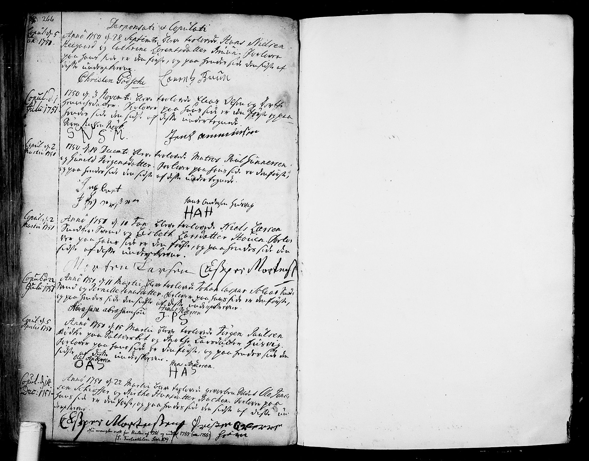 Tønsberg kirkebøker, AV/SAKO-A-330/F/Fa/L0001: Parish register (official) no. I 1, 1688-1760, p. 266-267