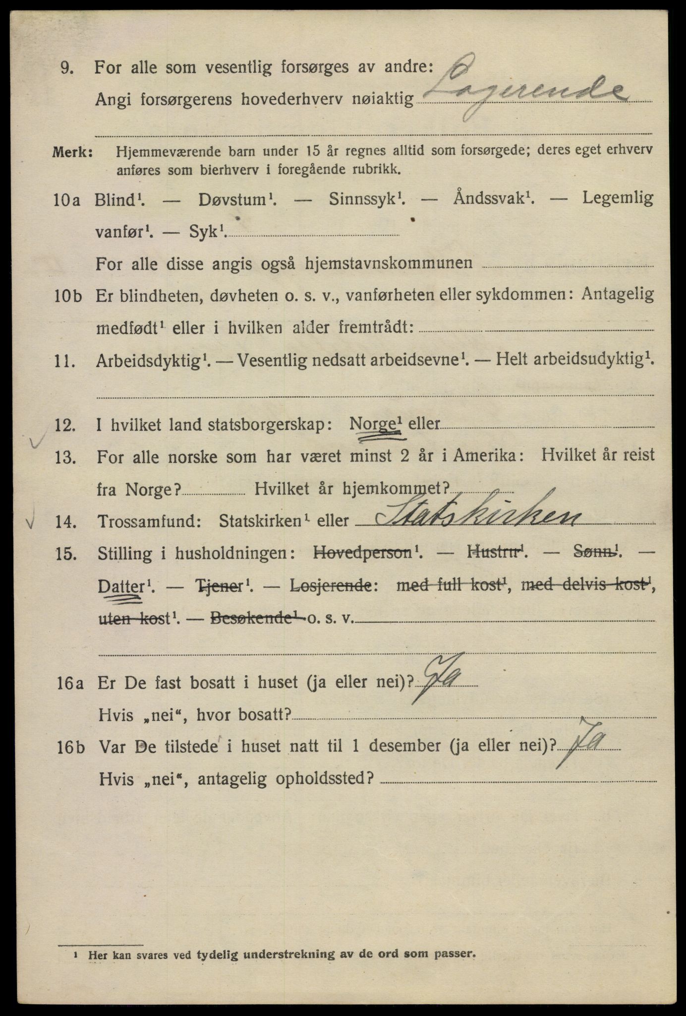 SAO, 1920 census for Kristiania, 1920, p. 410374