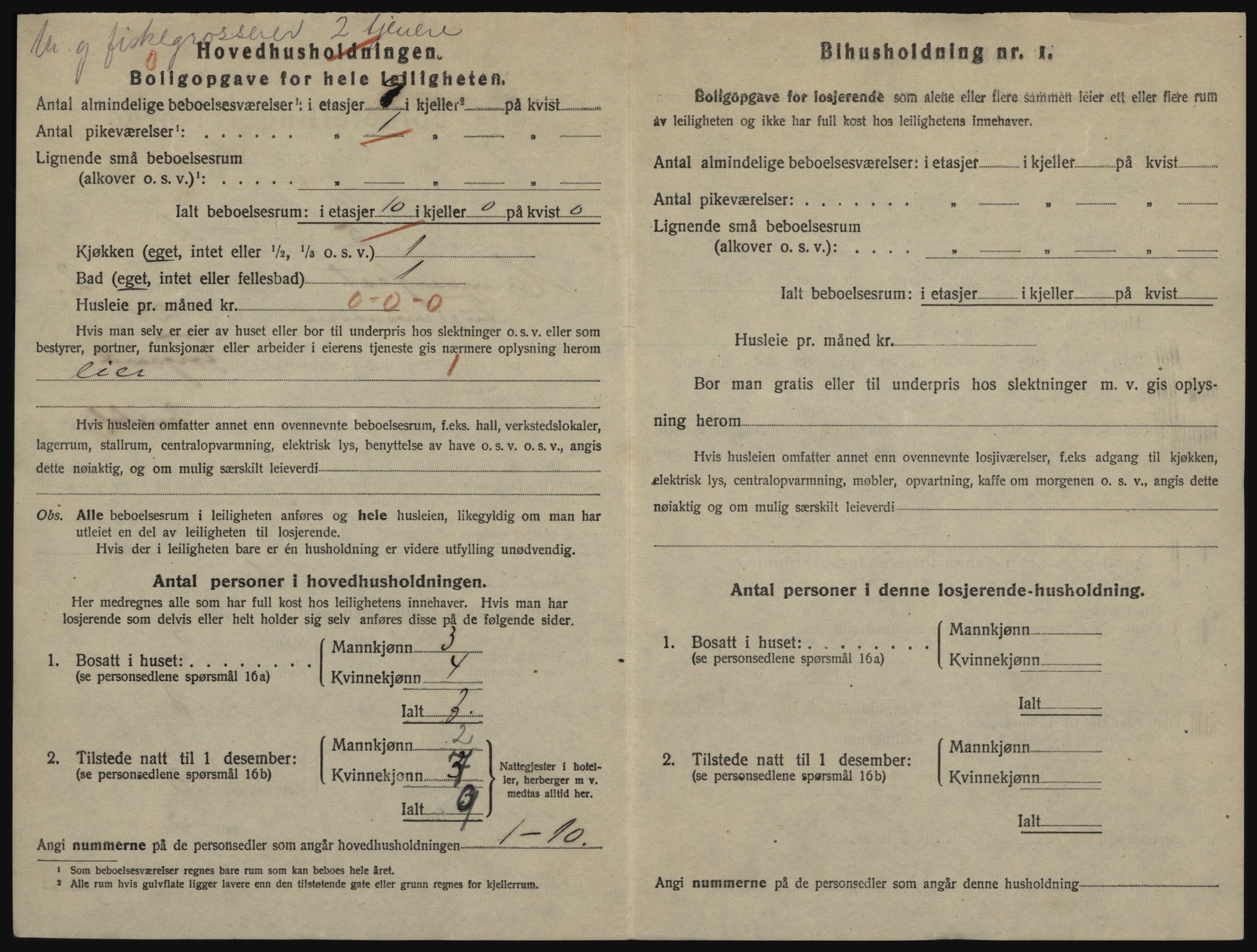 SATØ, 1920 census for Hammerfest, 1920, p. 1895