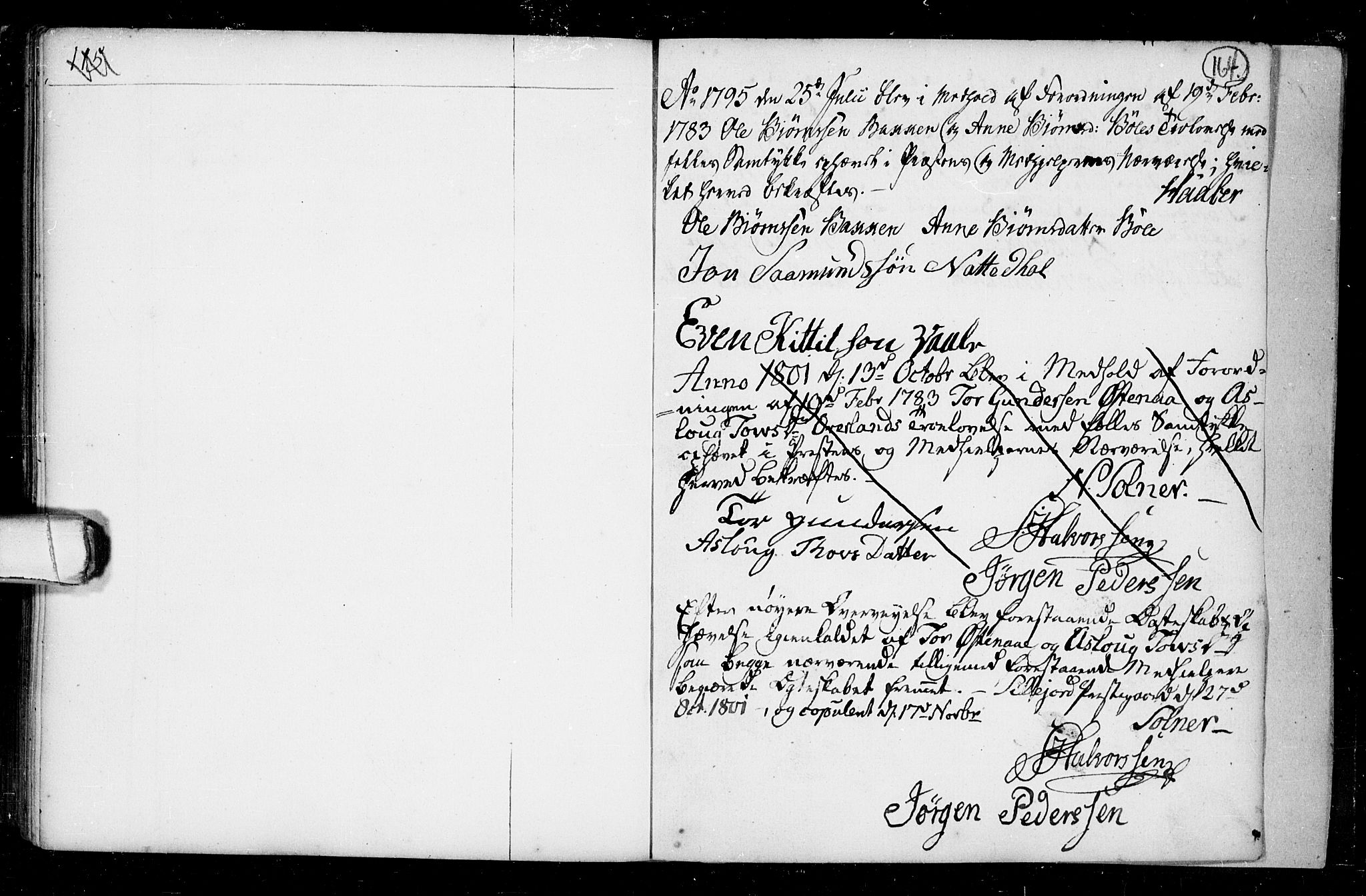 Seljord kirkebøker, SAKO/A-20/F/Fa/L0008: Parish register (official) no. I 8, 1755-1814, p. 164