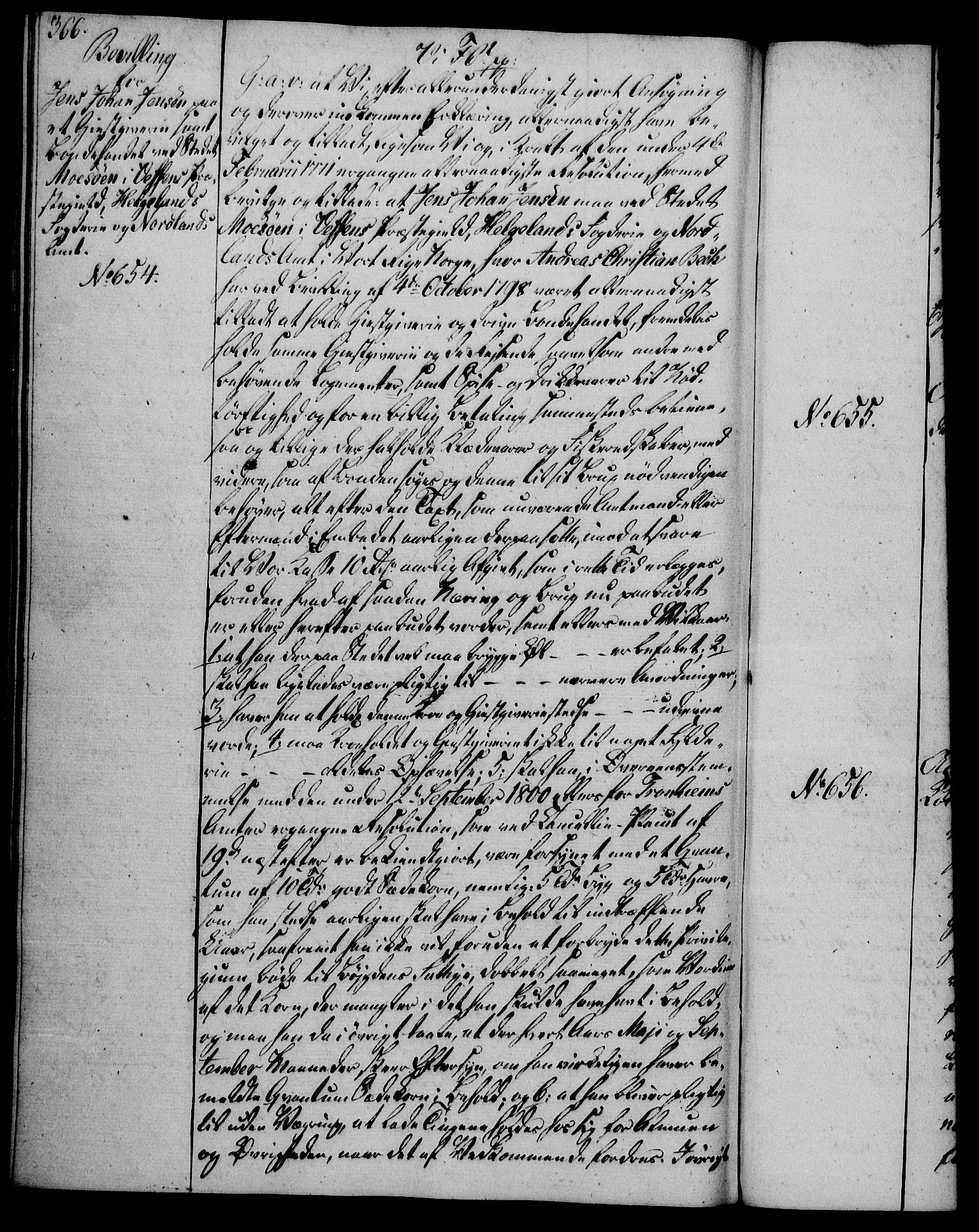 Rentekammeret, Kammerkanselliet, RA/EA-3111/G/Gg/Gga/L0019: Norsk ekspedisjonsprotokoll med register (merket RK 53.19), 1807-1810, p. 366