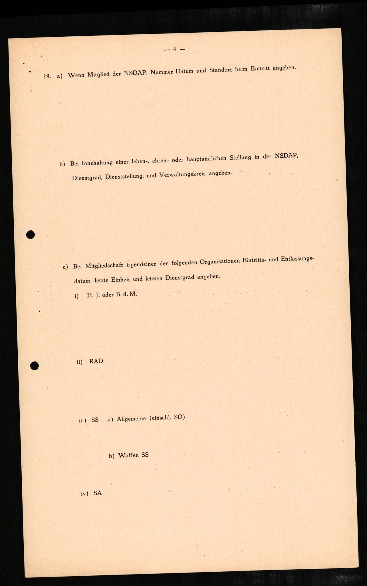 Forsvaret, Forsvarets overkommando II, RA/RAFA-3915/D/Db/L0002: CI Questionaires. Tyske okkupasjonsstyrker i Norge. Tyskere., 1945-1946, p. 356