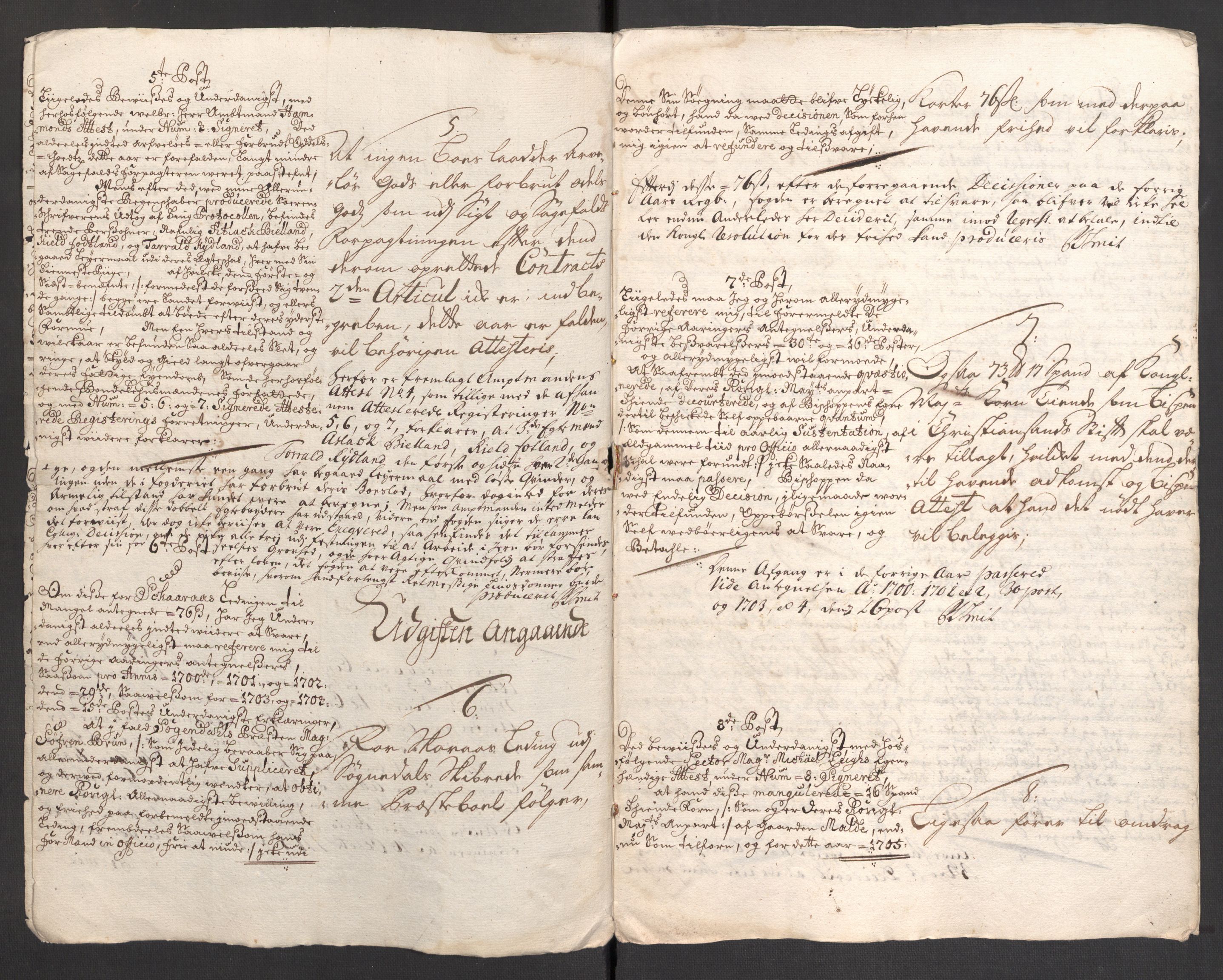 Rentekammeret inntil 1814, Reviderte regnskaper, Fogderegnskap, RA/EA-4092/R46/L2733: Fogderegnskap Jæren og Dalane, 1705-1708, p. 74