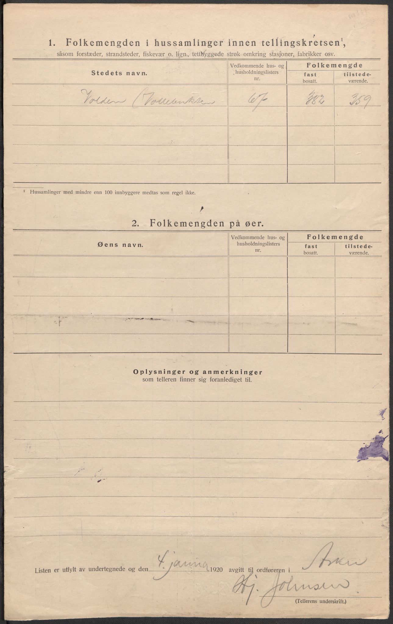 SAO, 1920 census for Asker, 1920, p. 29