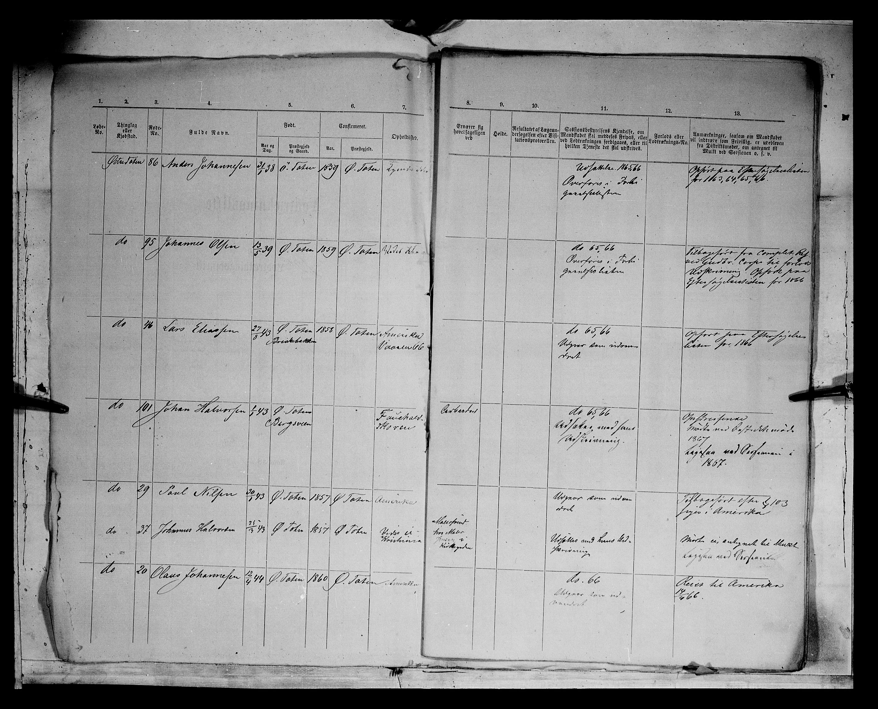 Fylkesmannen i Oppland, AV/SAH-FYO-002/1/K/Kg/L1168: Østre og Vestre Toten, 1871-1879, p. 8064