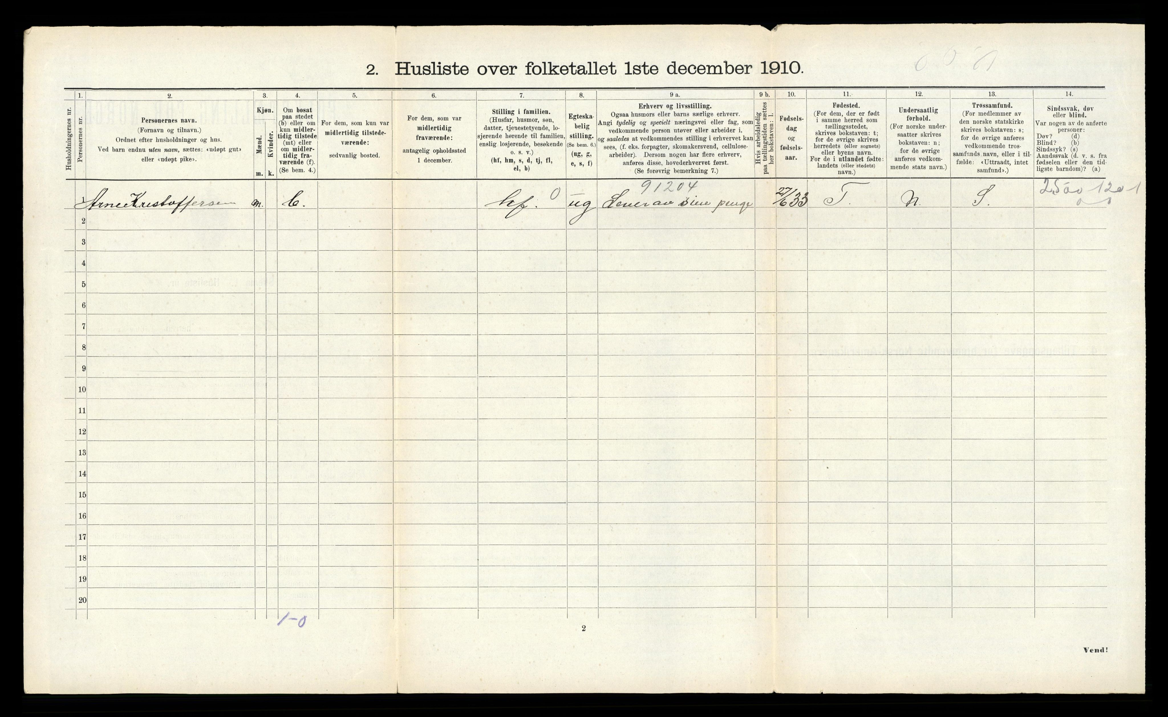 RA, 1910 census for Grytten, 1910, p. 181